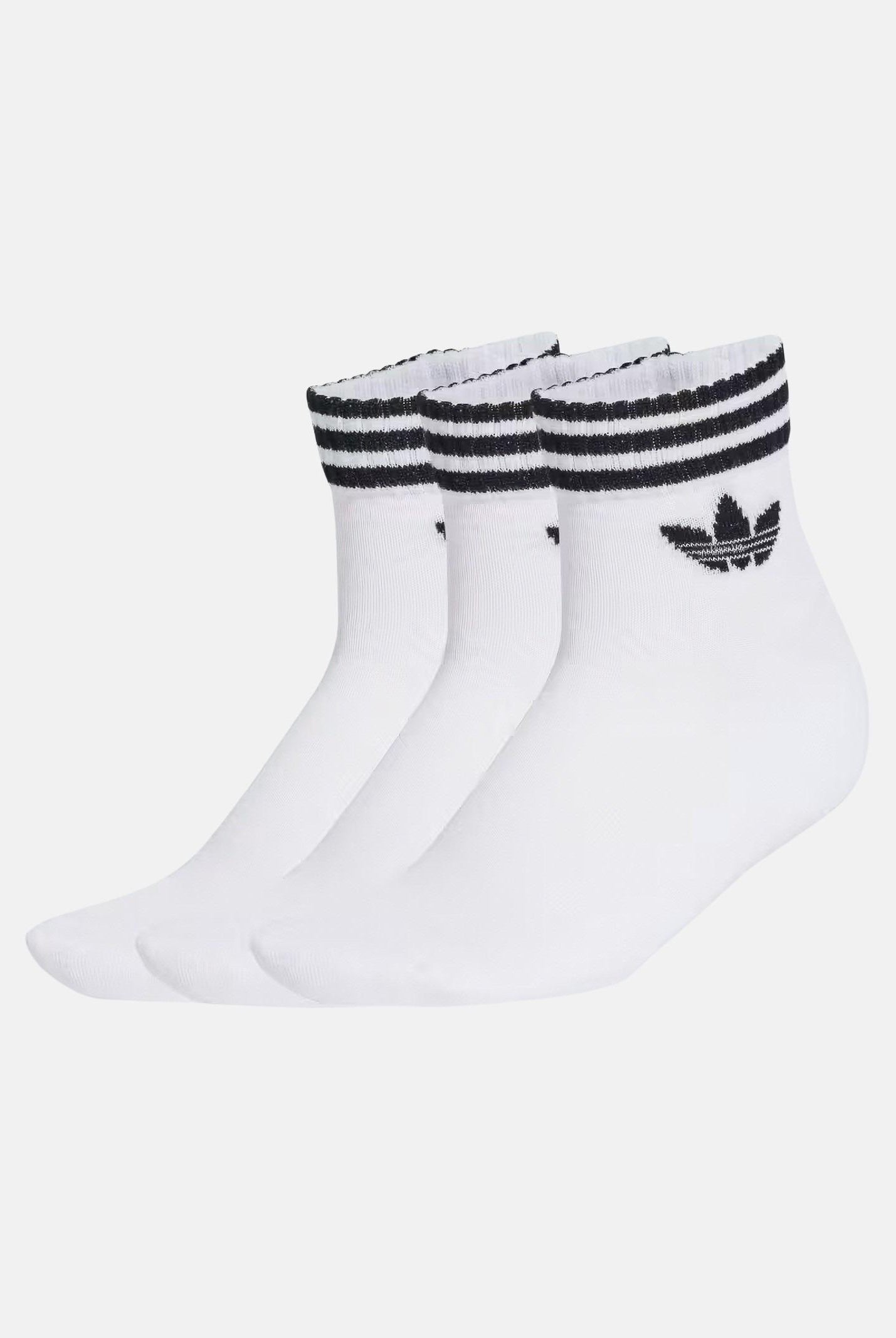 ADIDAS ORIGINALS Calzini 3-Stripes (3 paia) bianchi per uomo e donna JV7435 ADIDAS ORIGINALS
