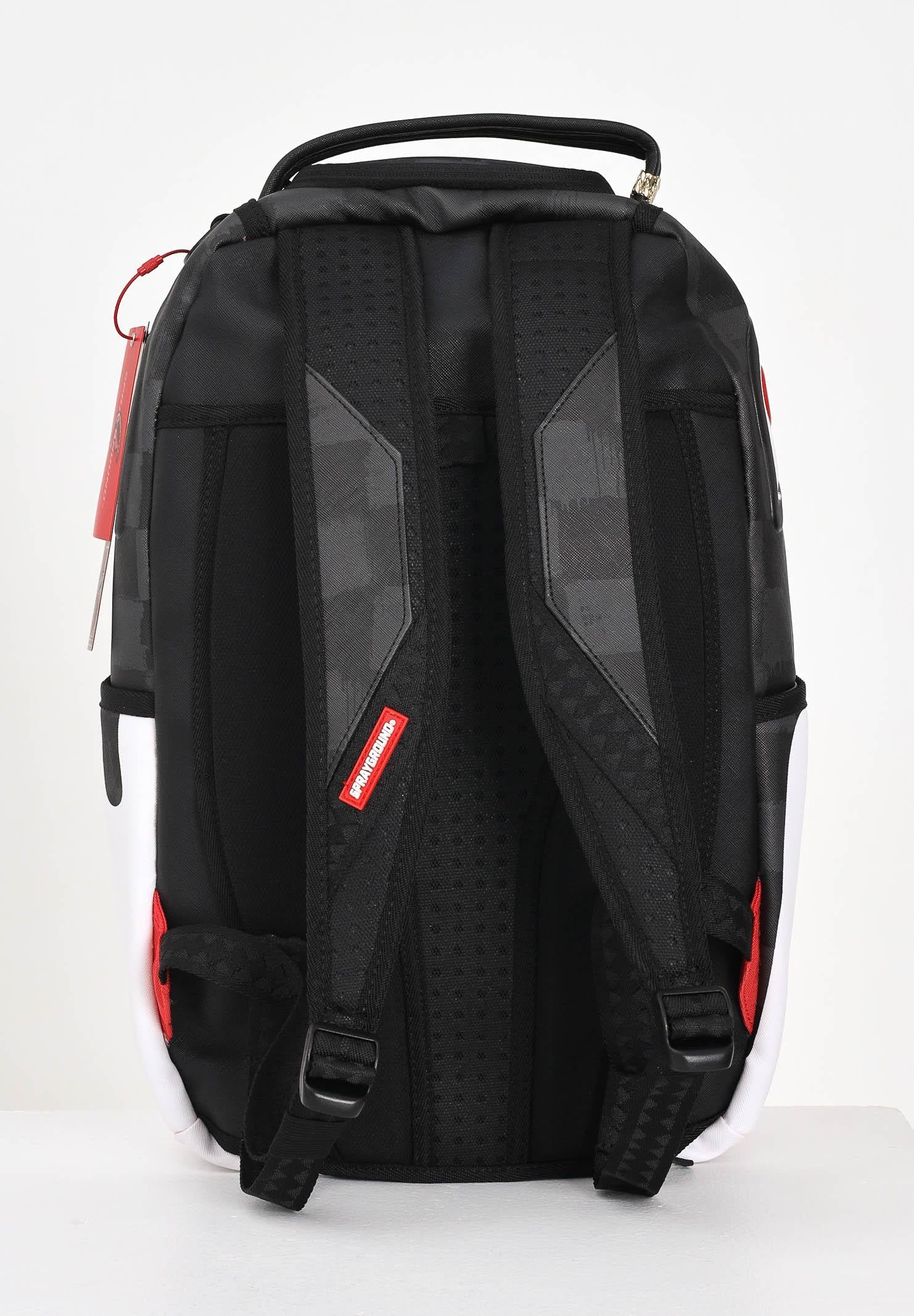 SPRAYGROUND Zaino SNOOPY PAINTING SHARK DLXSV bianco e nero per uomo e donna 910B7686NSZ SPRAYGROUND