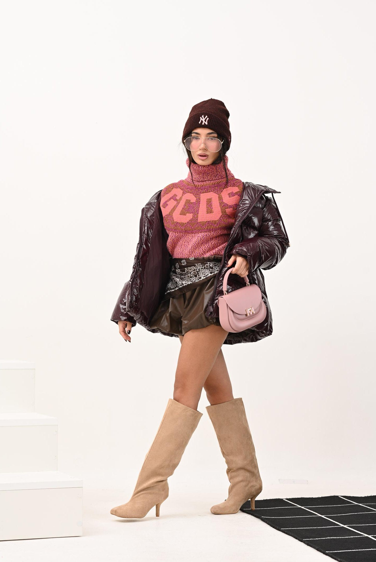 TPN Shorts elegante Orick marrone da donna ORICK092W5 I6 TPN