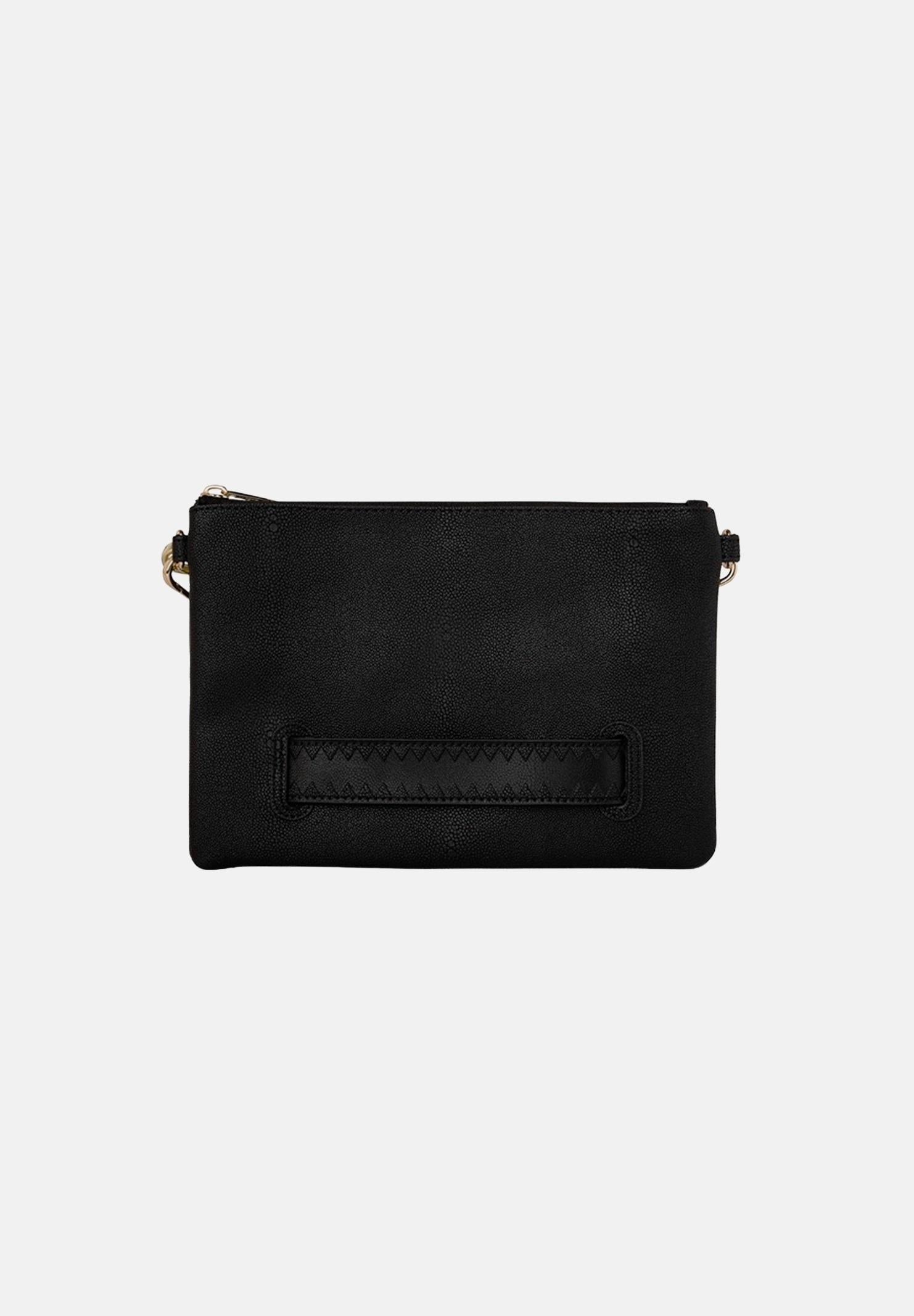 SPRAYGROUND Pochette That Gold Drap nera per uomo e donna 910B8977NSZ . SPRAYGROUND