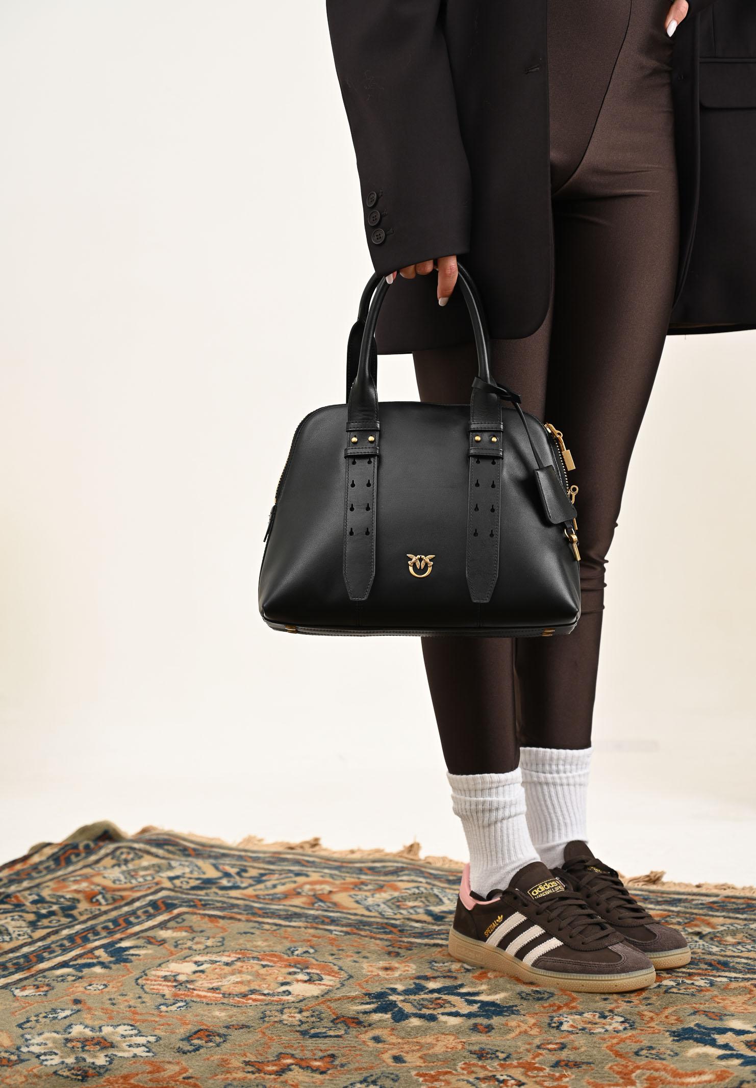 PINKO Borsa a mano Escape nera da donna 105906A0QO Z99Q PINKO