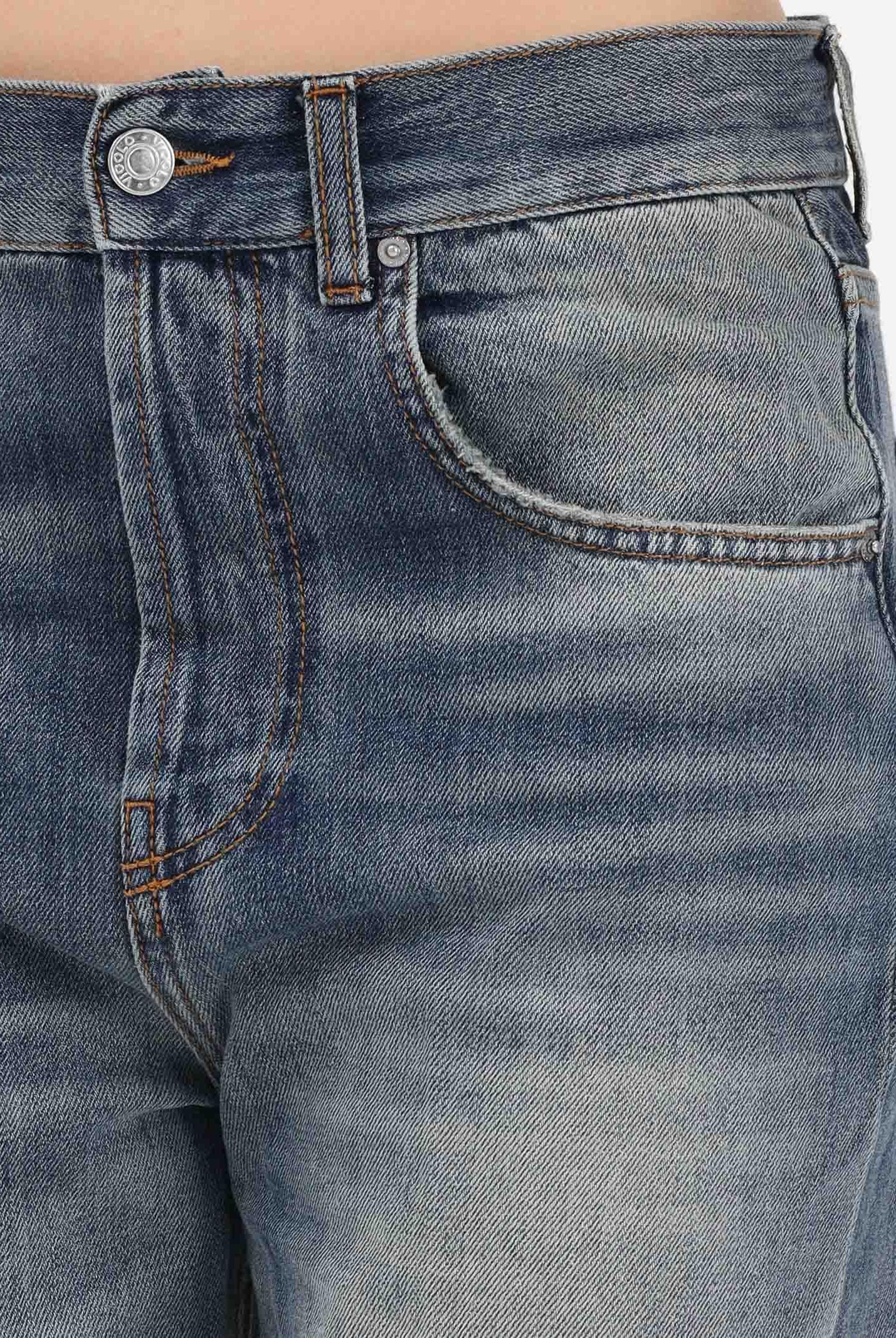VICOLO Jeans Adriana in denim medio da donna con leggere sfumature used DAB5035 DEBL VICOLO