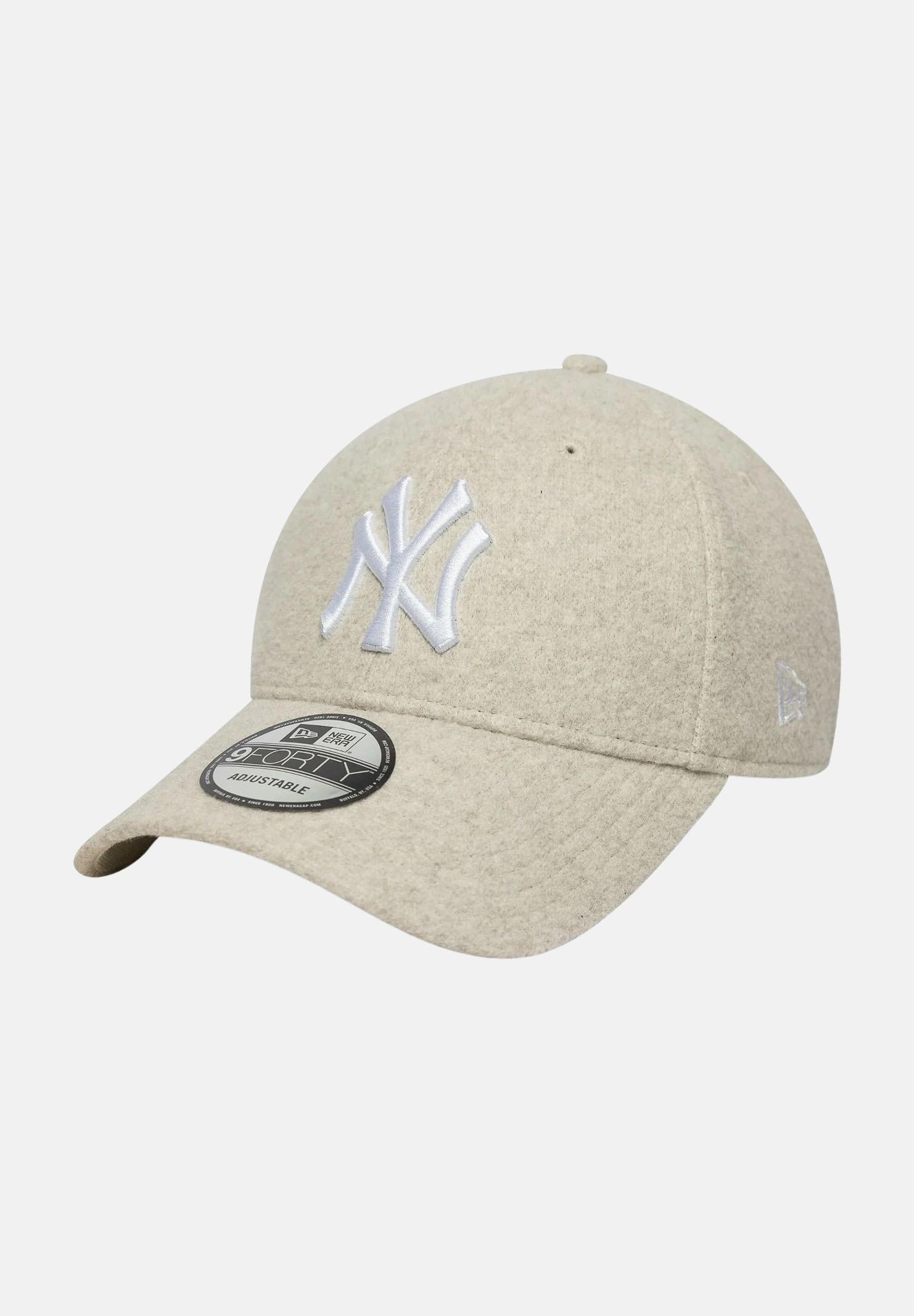 NEW ERA Cappello con visiera 9FORTY New York Yankees MLB beige per uomo e donna 60758974 NEW ERA