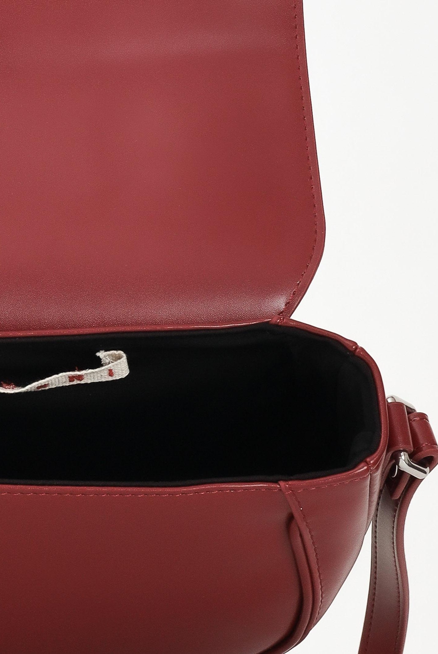 MARNI Borsa a tracolla Smile bordeaux da donna con logo istituzionale M01476M00TK 0M434 MARNI