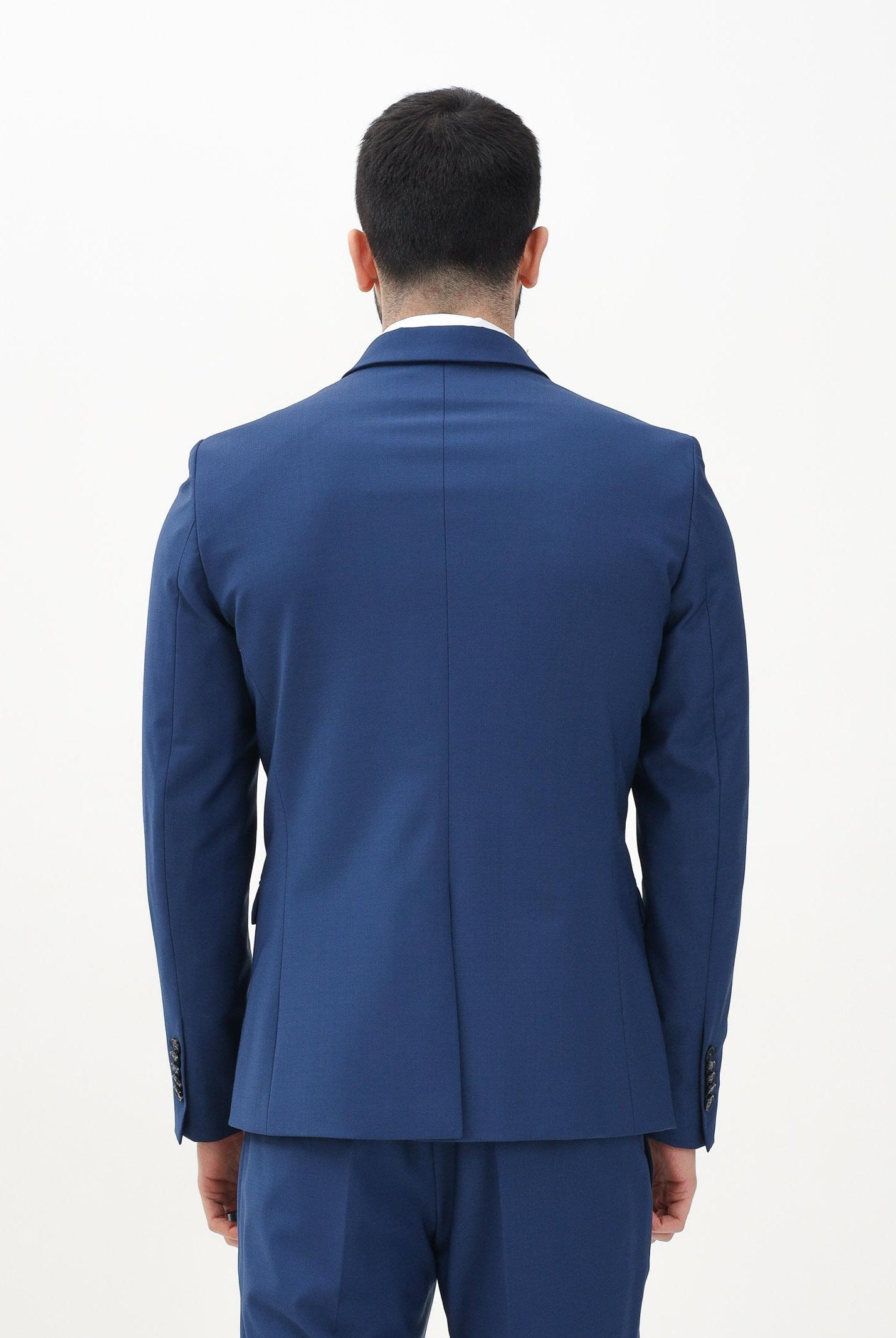 PATRIZIA PEPE Giacca monopetto blu da uomo 5SB652A590 CA57 PATRIZIA PEPE