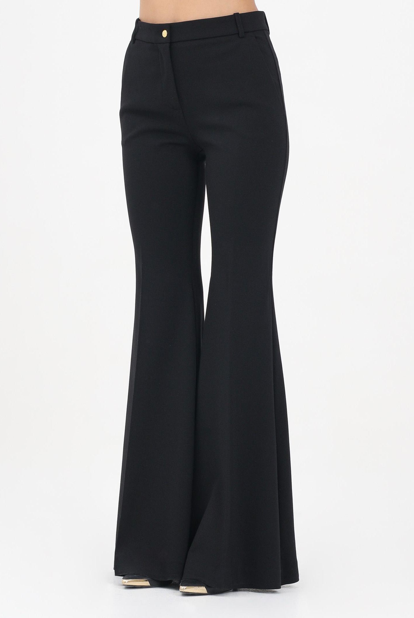 PINKO Pantalone flare-fit nero da donna 105705A24C Z99 PINKO