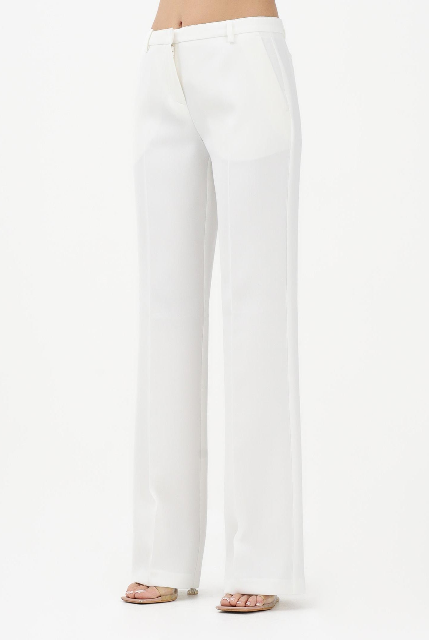 PINKO Pantalone elegante EUCALIPTO bianco da donna 106632A32Z Z07 PINKO