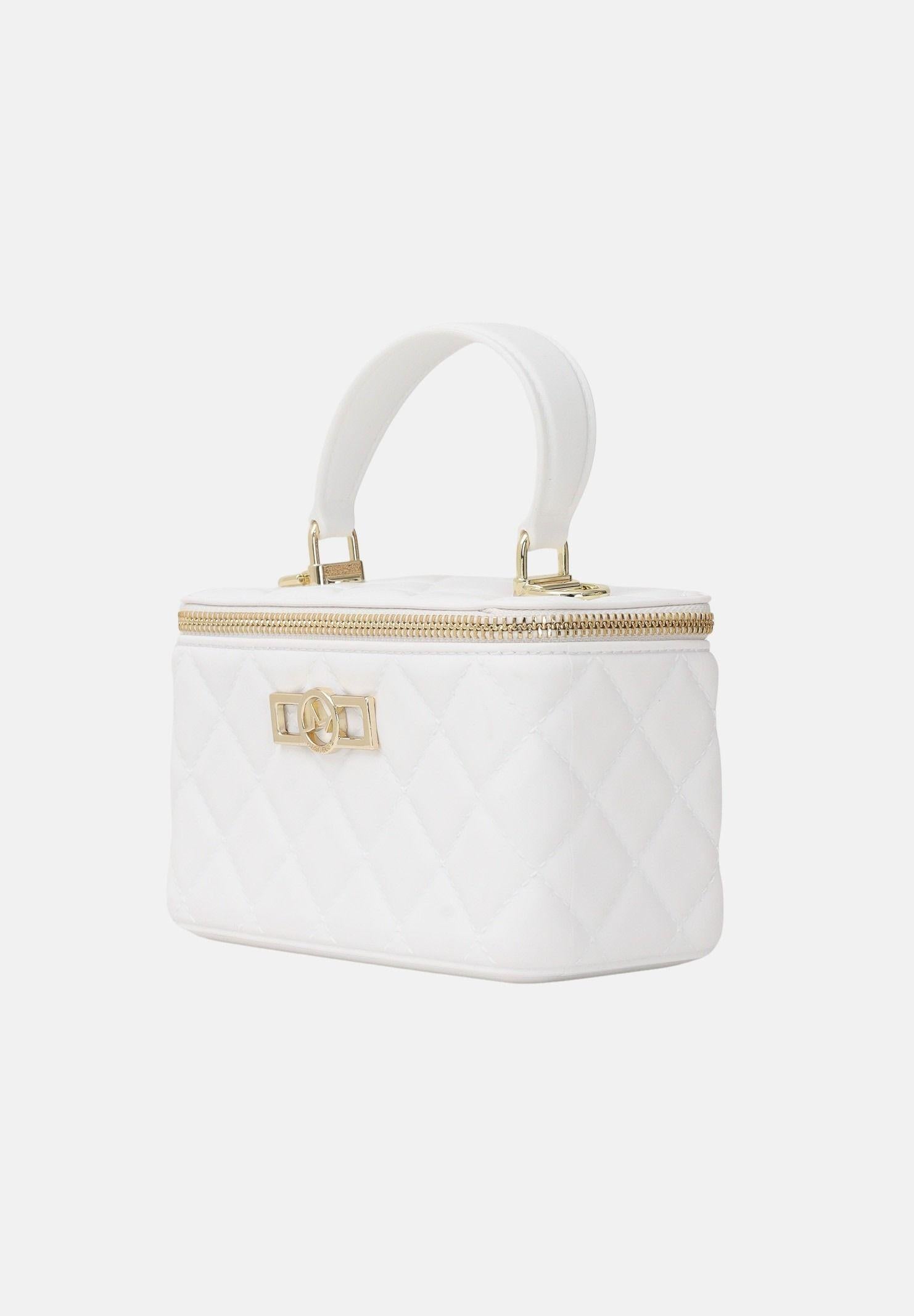 MARC ELLIS Borsa a mano Flat Sun Kiss bianca da donna FLAT-SUNKISS MILIGO MARC ELLIS