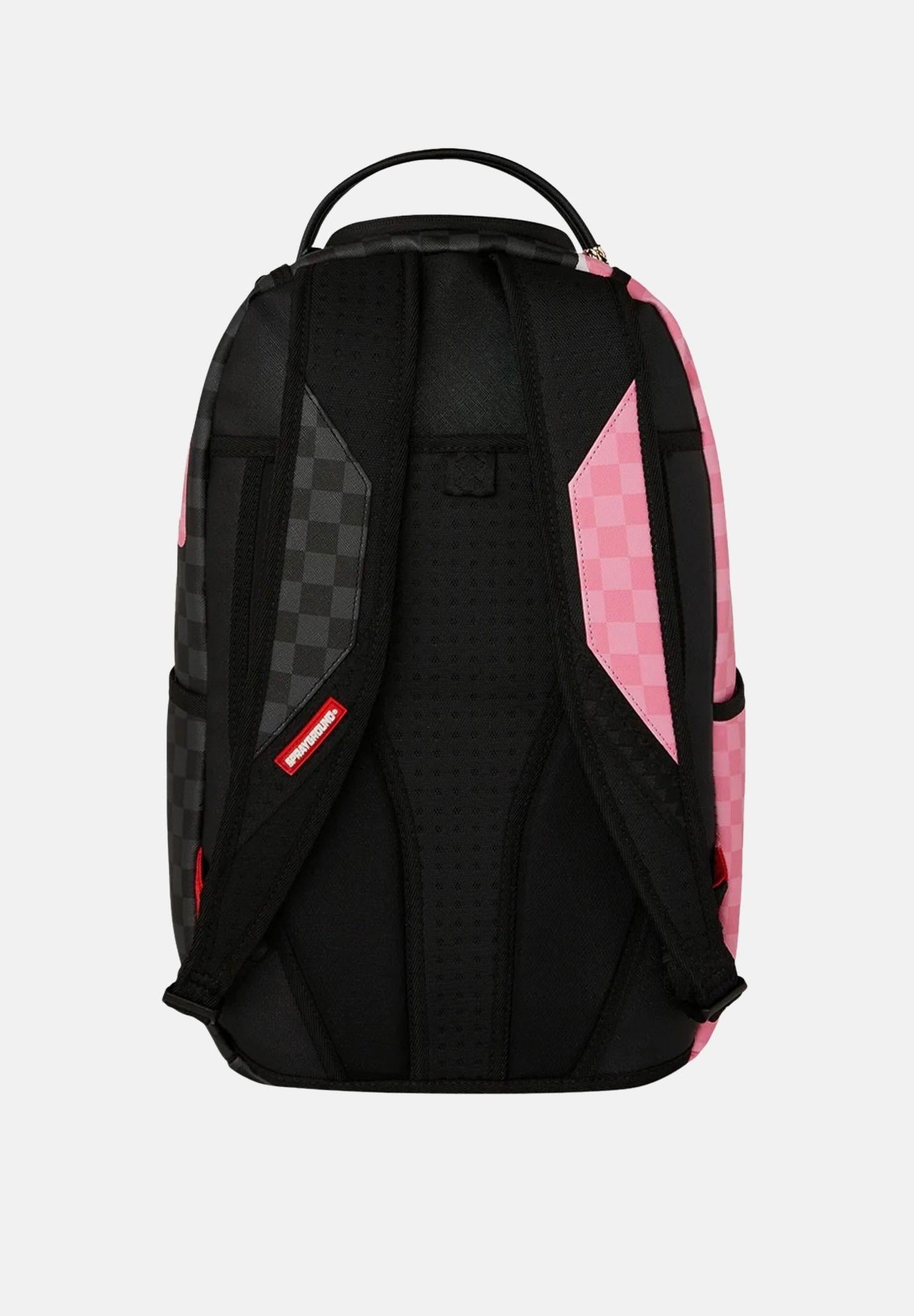 SPRAYGROUND Zaino TEAR SIP nero e rosa da donna 910B7692NSZ . SPRAYGROUND