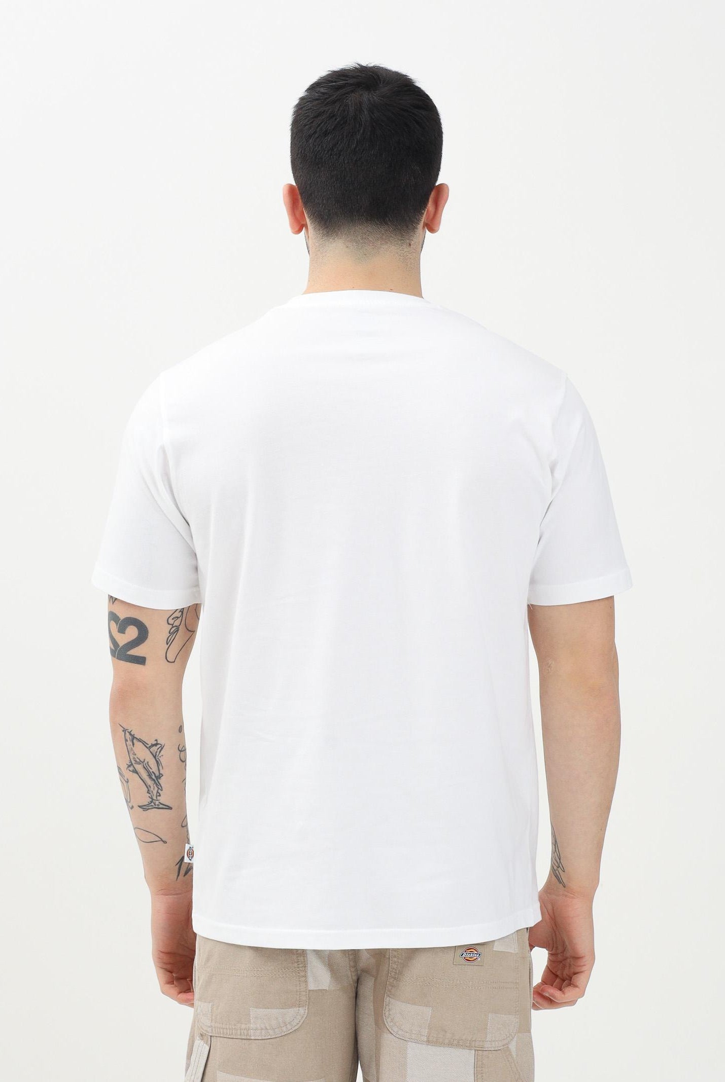 DICKIES T-shirt a manica corta Mapleton bianca da uomo DK0A4XDBWHX1 DIckies