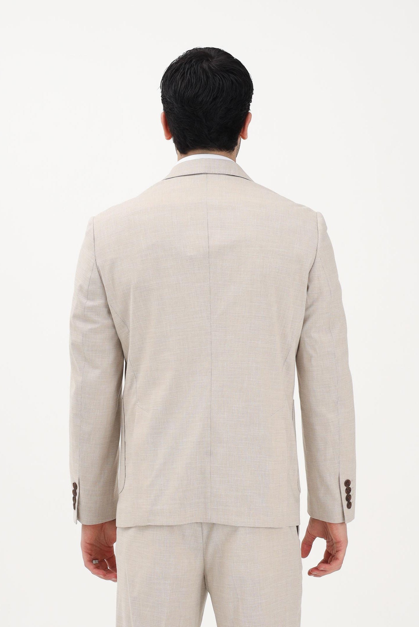 SELECTED HOMME Giacca monopetto beige da uomo 16100693 LISA SELECTED HOMME