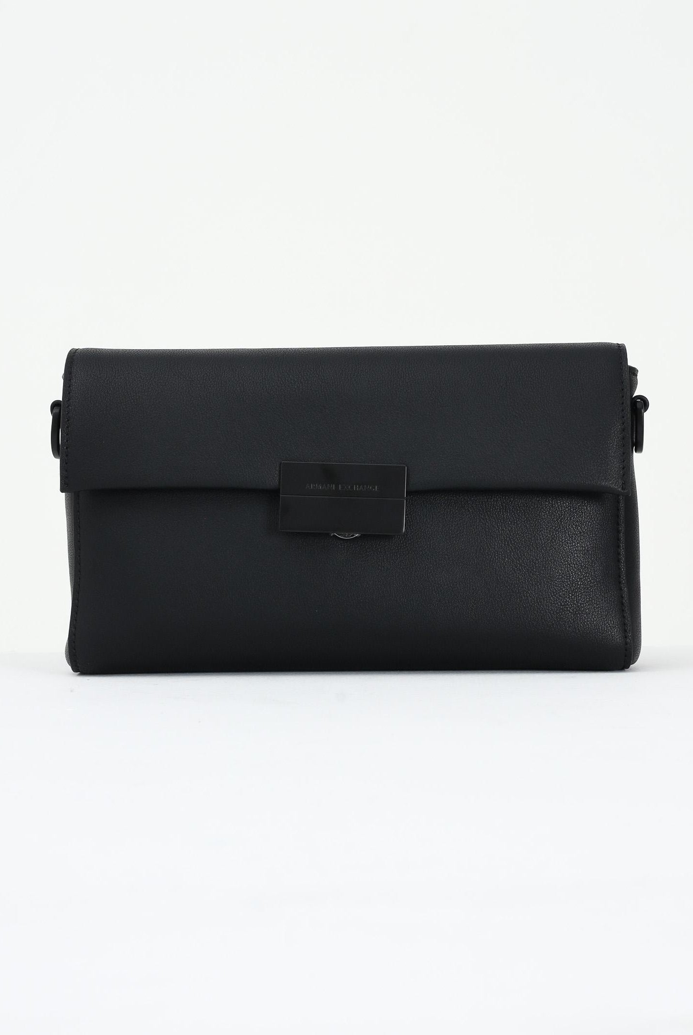 ARMANI EXCHANGE Borsa a tracolla nera da donna con patta magnetica logata XM001643AF17209 UC001 ARMANI EXCHANGE