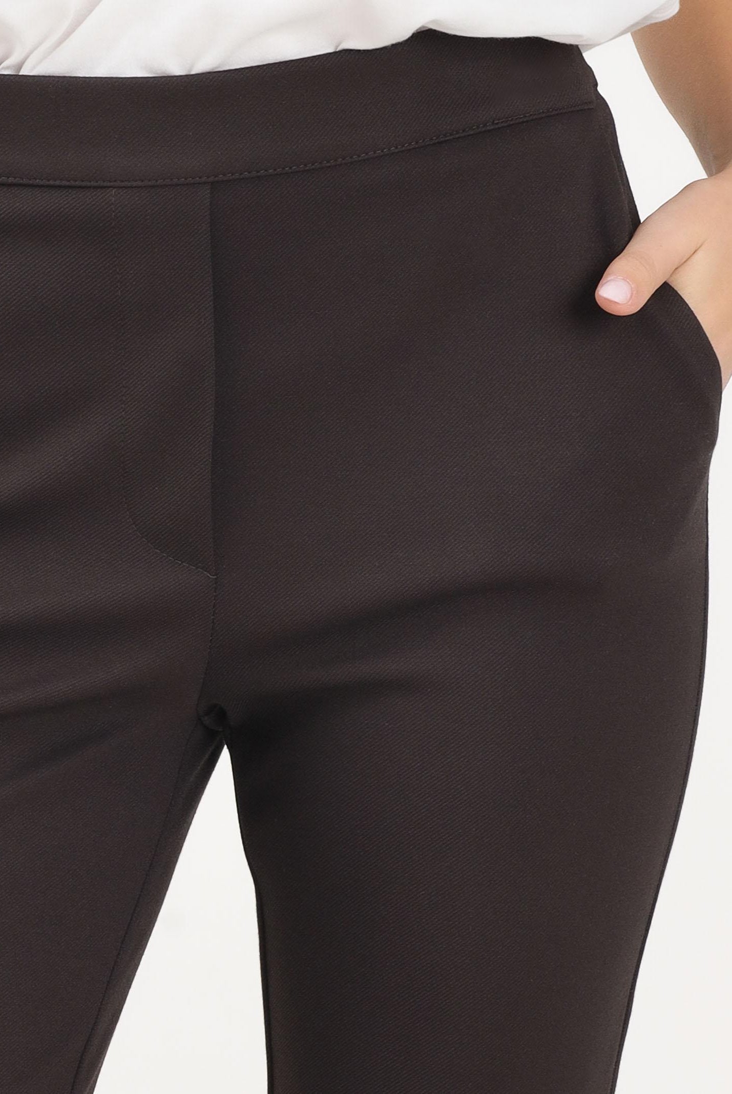 VICOLO Pantalone marrone da donna TF2092 NE VICOLO