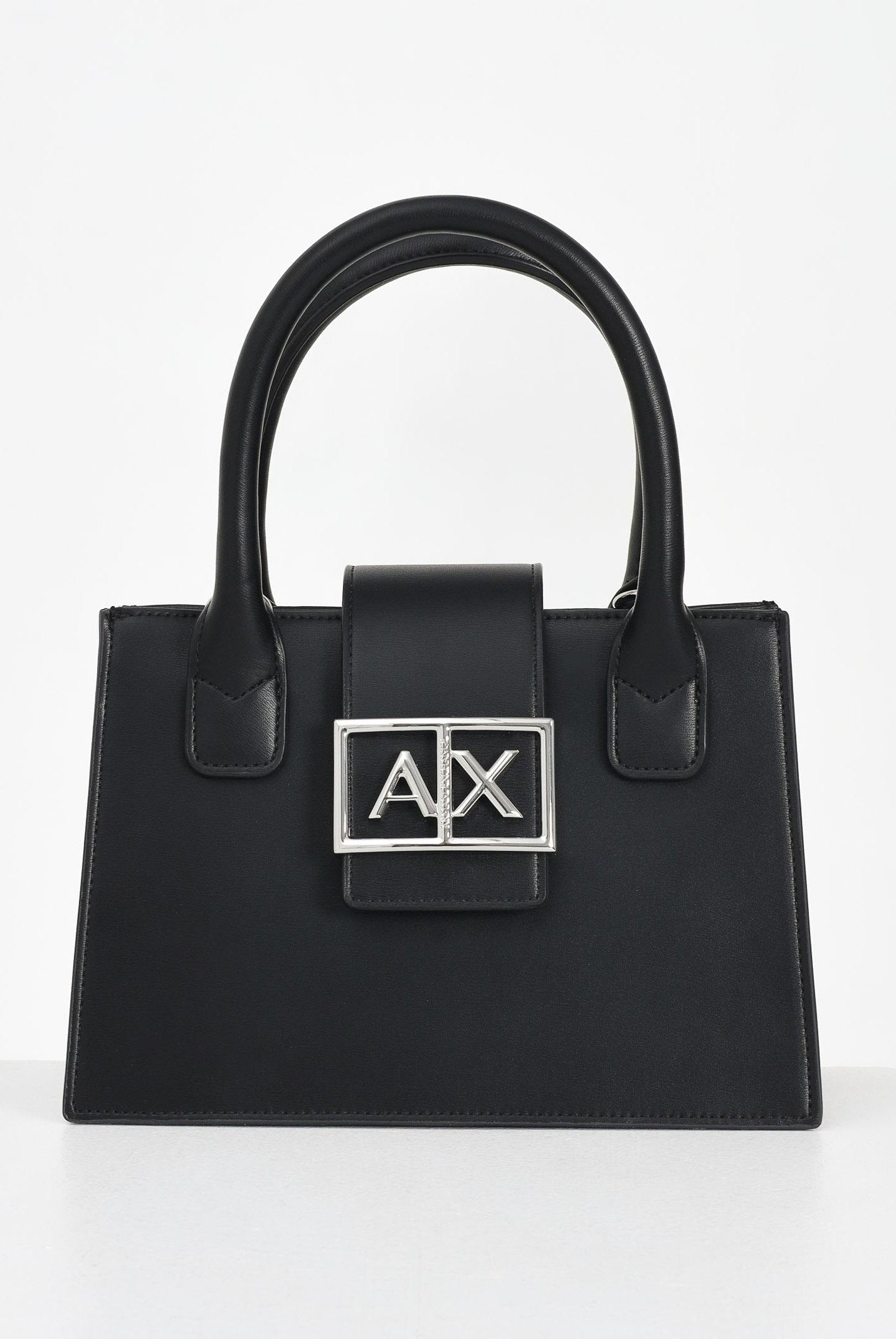 ARMANI EXCHANGE Borsa a mano nera da donna con logo XW000306AF12039 UC001 ARMANI EXCHANGE