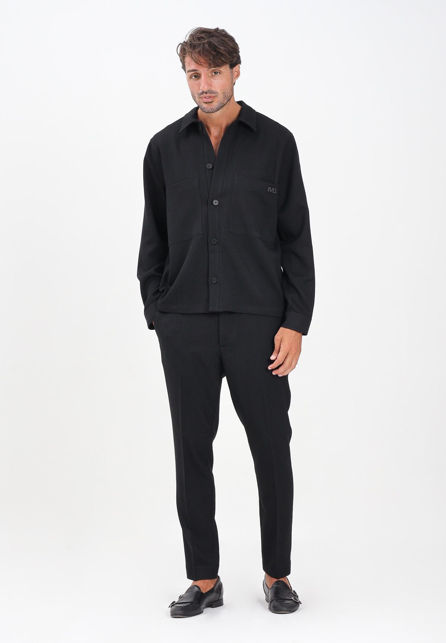 I'M BRIAN Pantalone elegante nero da uomo PA3492 009 I'M BRIAN