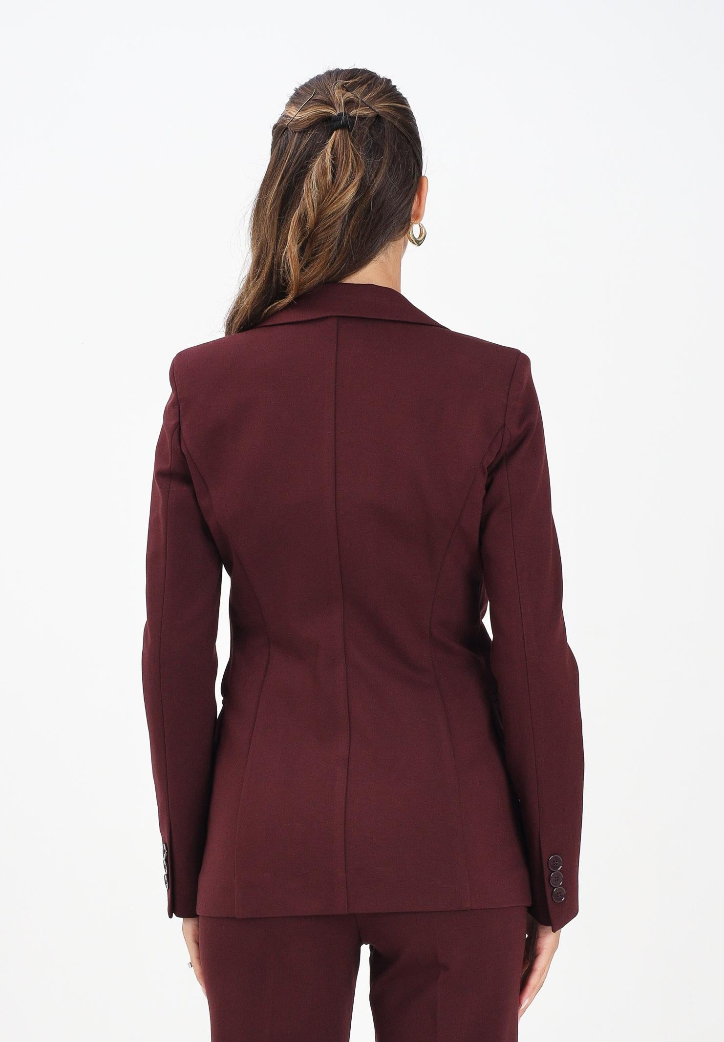VICOLO Giacca bordeaux da donna TF0226 FU38 VICOLO