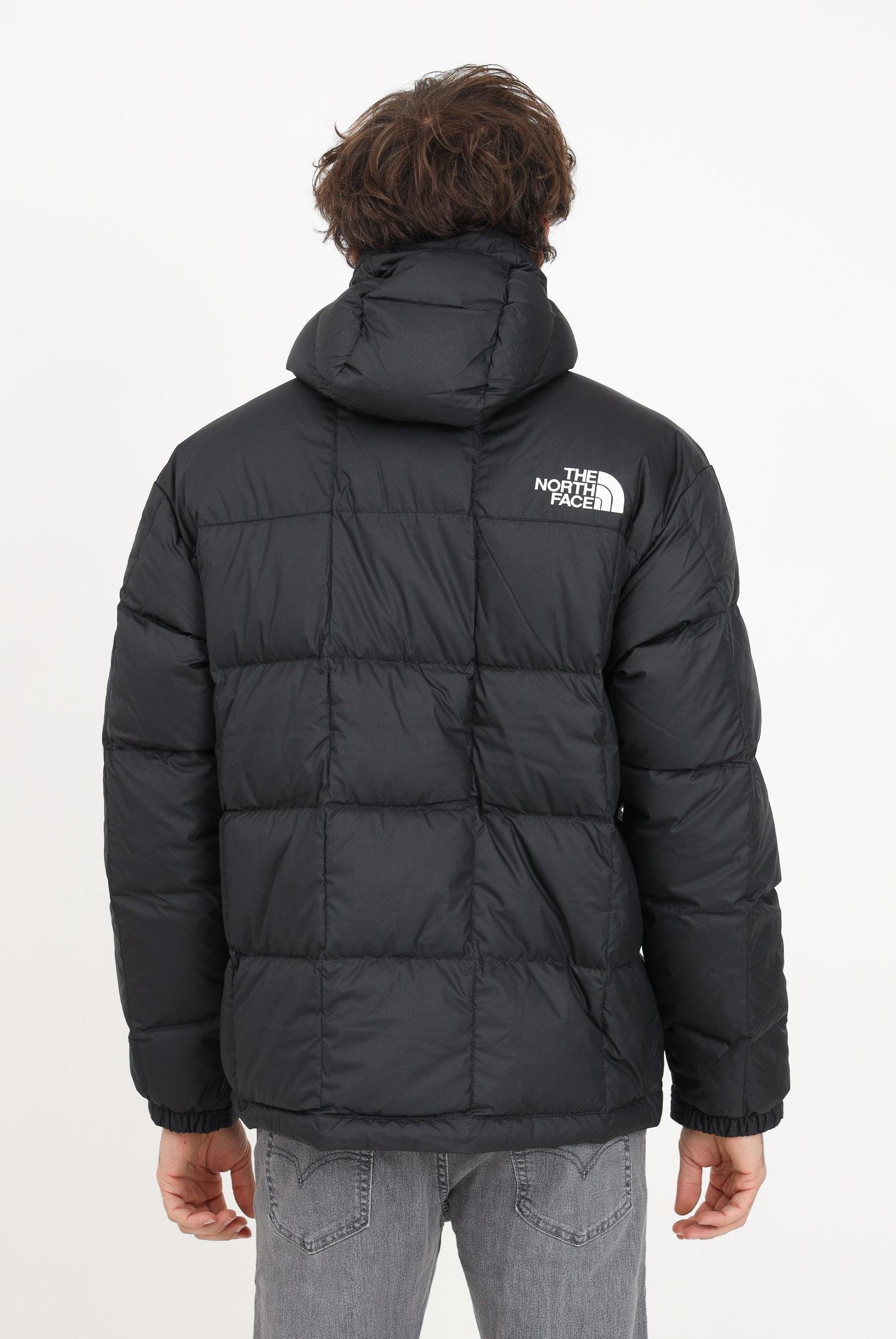 Giubbino nero con cappuccio da uomo NF0A853CJK31 JK31 THE NORTH FACE