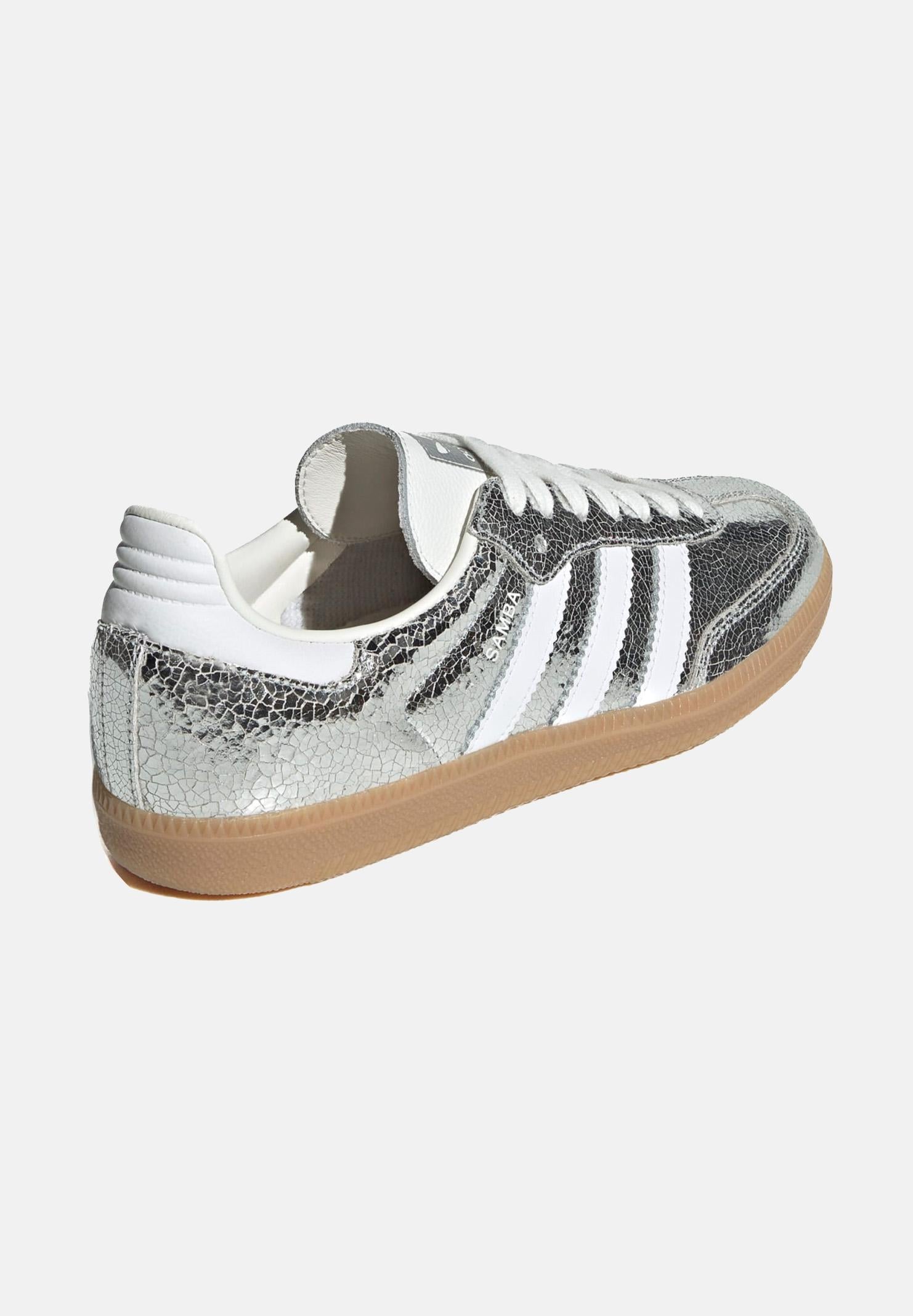ADIDAS ORIGINALS Sneakers Samba OG argento da donna JR0035 . ADIDAS ORIGINALS