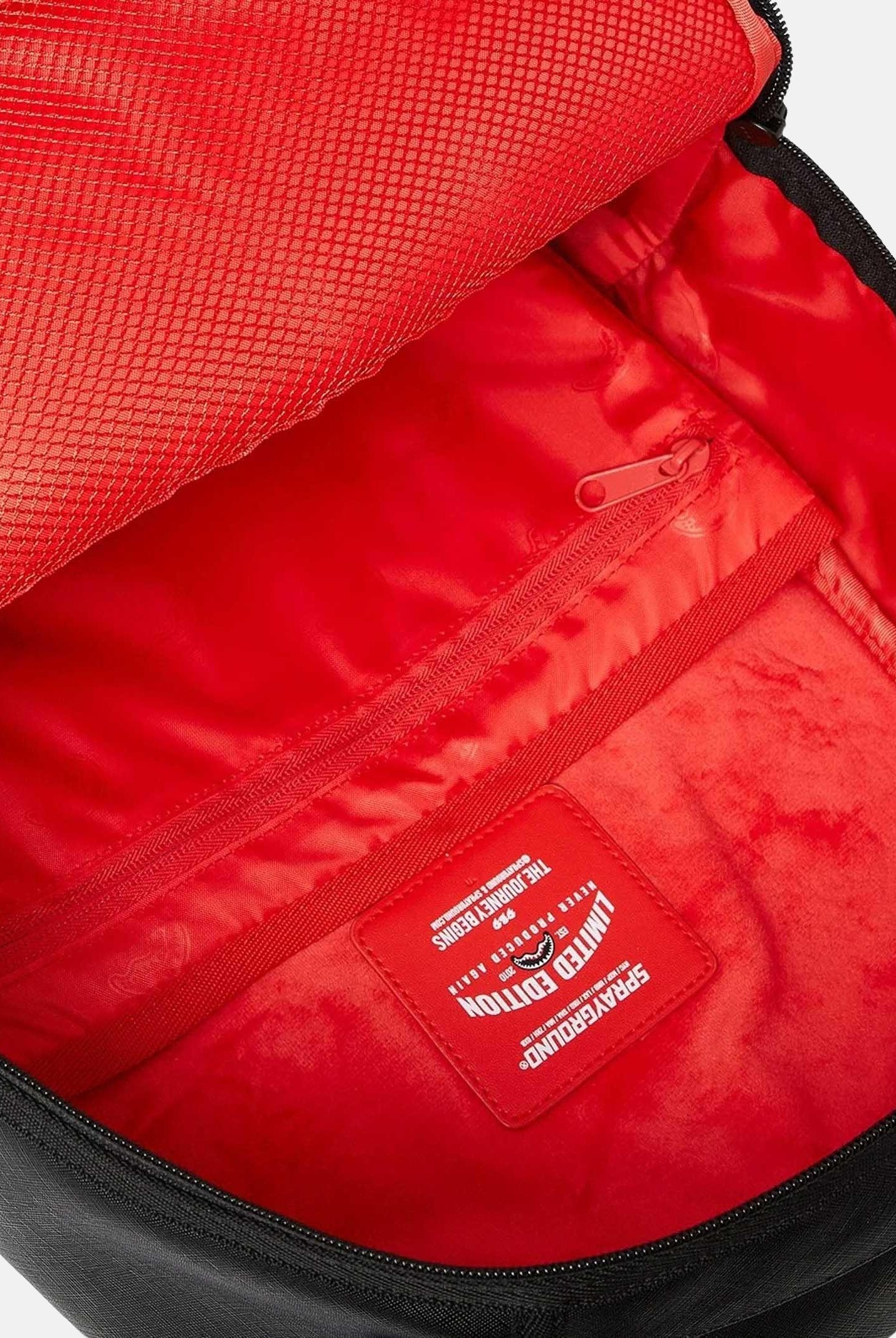 SPRAYGROUND Zaino SHARK CENTRAL BREAKUP CHECK SORBET GREY nero da donna 910B7635NSZ SPRAYGROUND