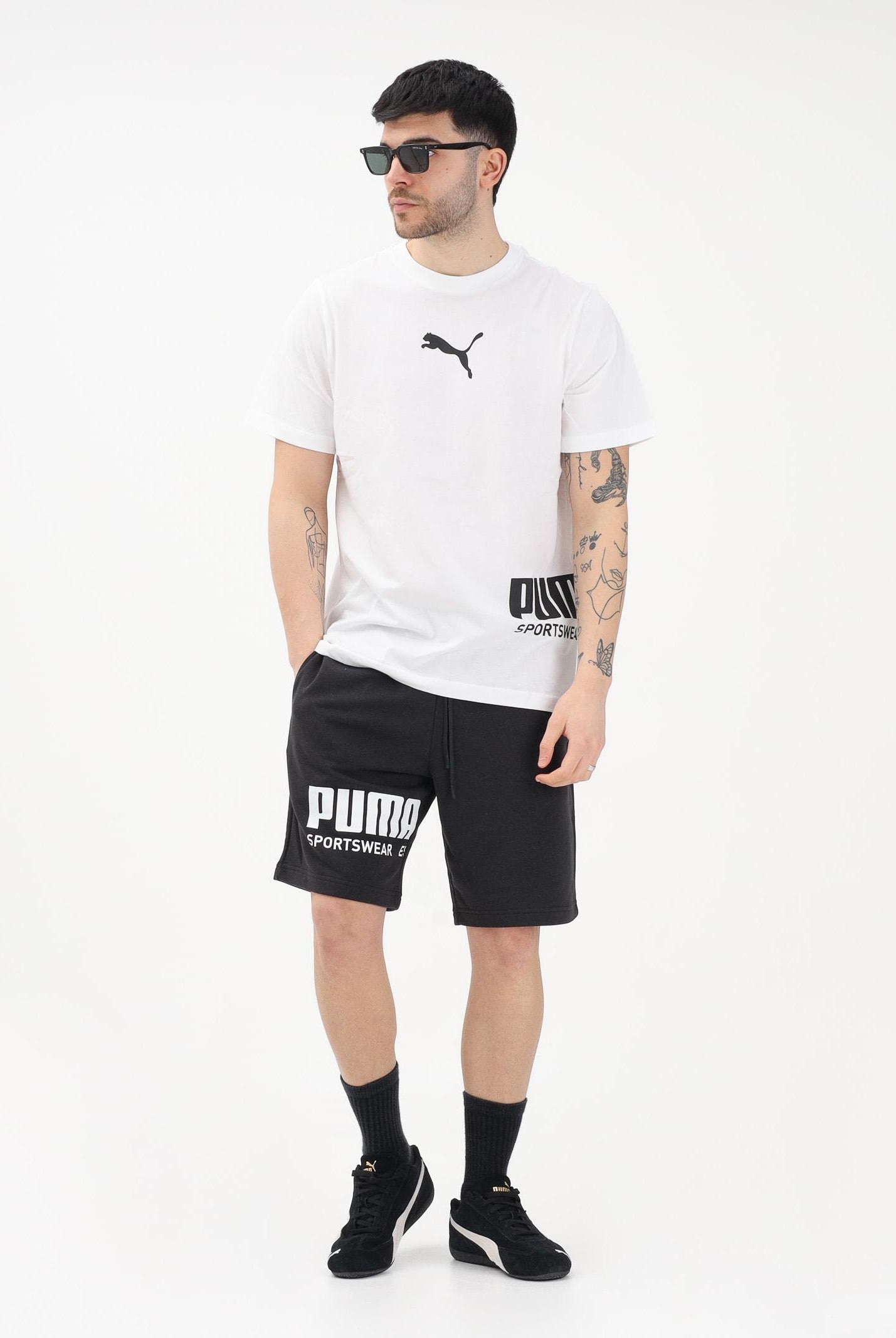 PUMA Shorts sportivo PUMA Sport nero da uomo 692232 01 PUMA