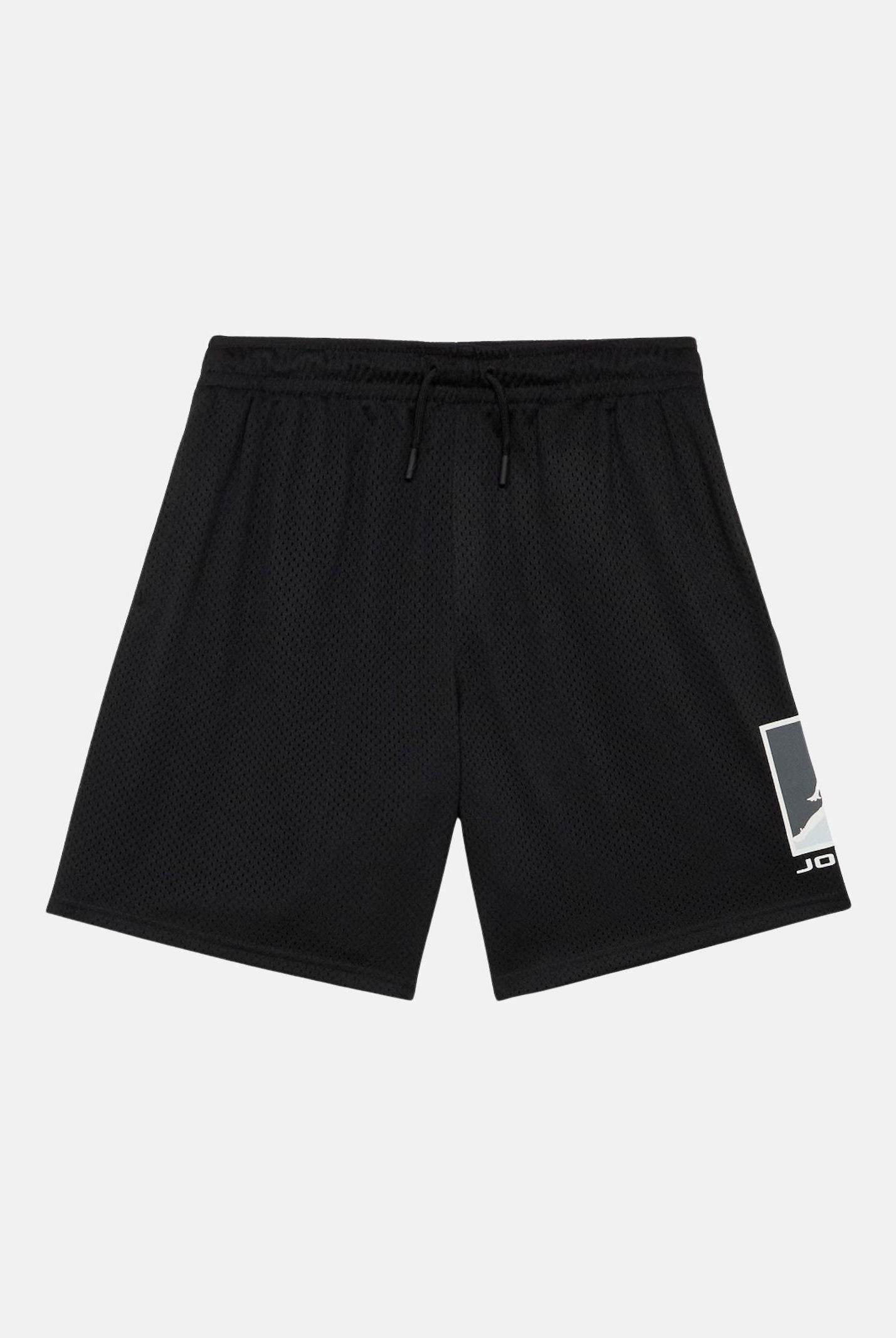 JORDAN Shorts sportivo Brooklyn Baseline nero da bambino 95F475 023 JORDAN