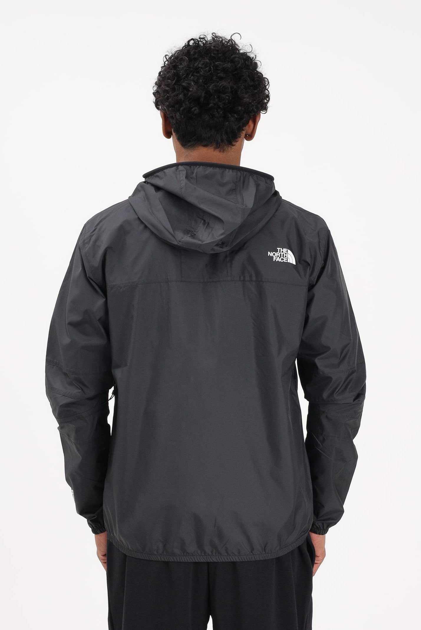 THE NORTH FACE Giacca a vento Seasonal Mountain Jacket nera da uomo NF0A5IG34H01 . THE NORTH FACE