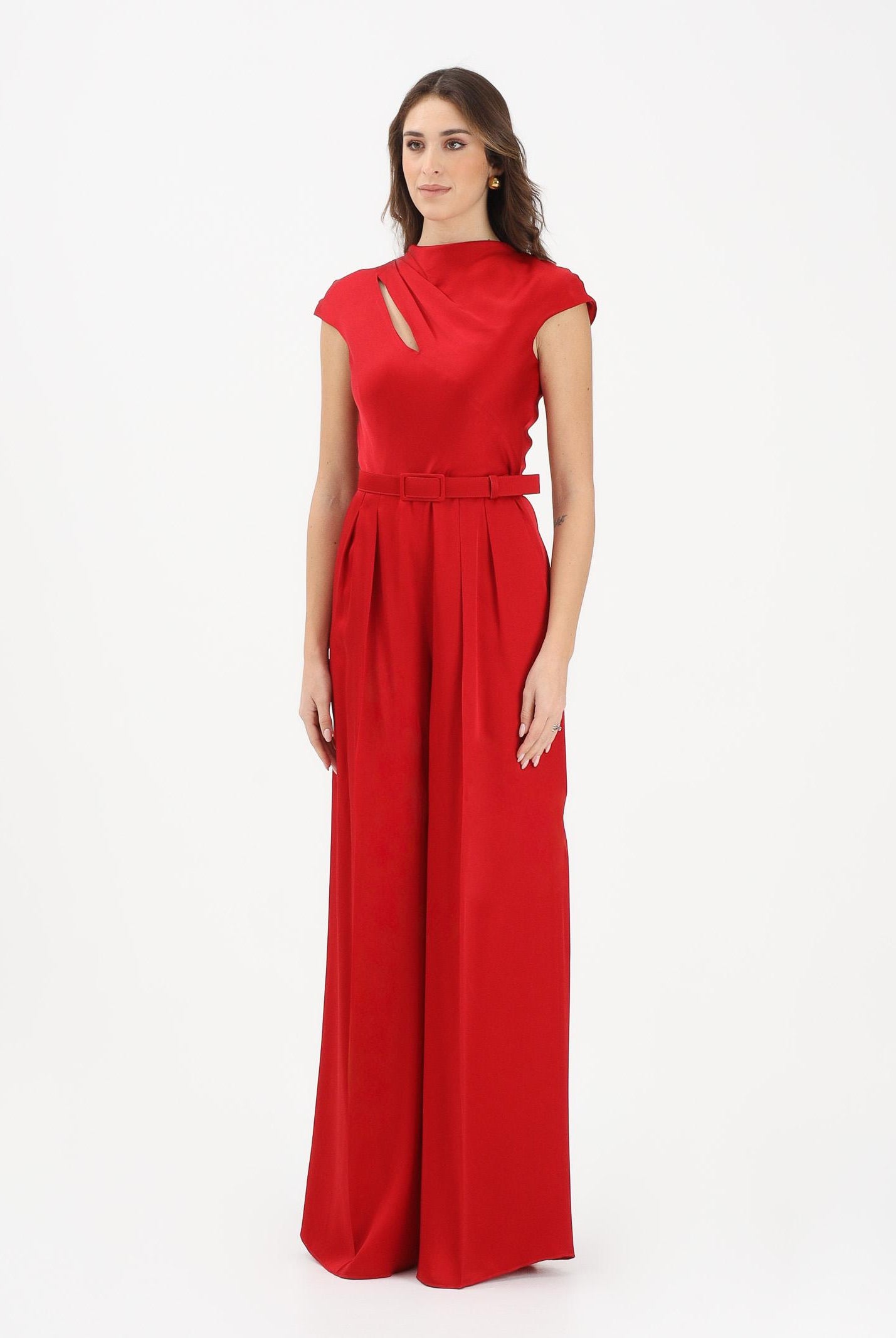 MAX MARA Tuta elegante MSEVESPA rossa da donna 2616241013600 055 MAX MARA