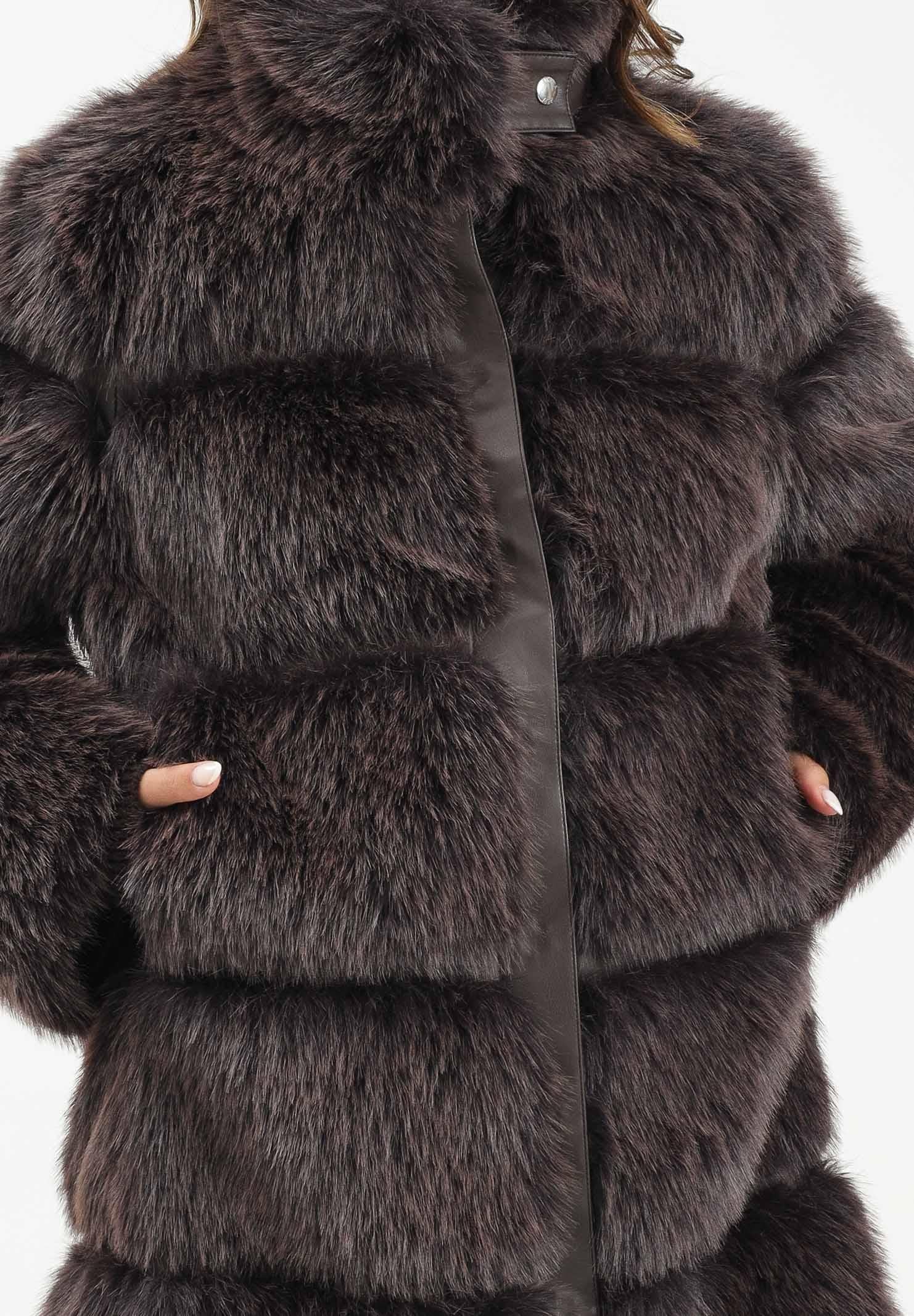 PATRIZIA PEPE Pelliccia marrone da donna 2O0175E077 B857 PATRIZIA PEPE