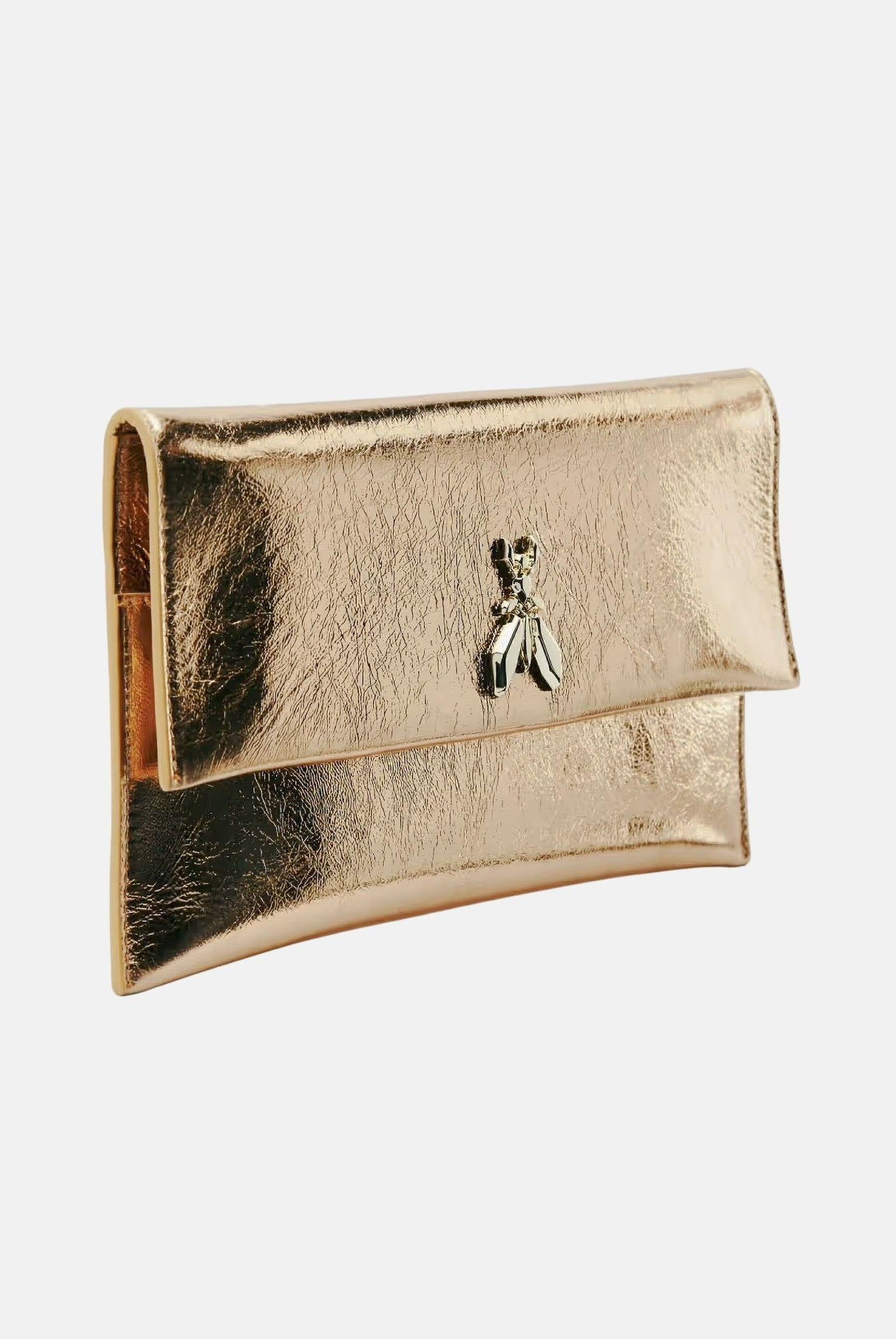 PATRIZIA PEPE Pochette Fly oro metallizzato da donna CB5460L041 Y442 PATRIZIA PEPE