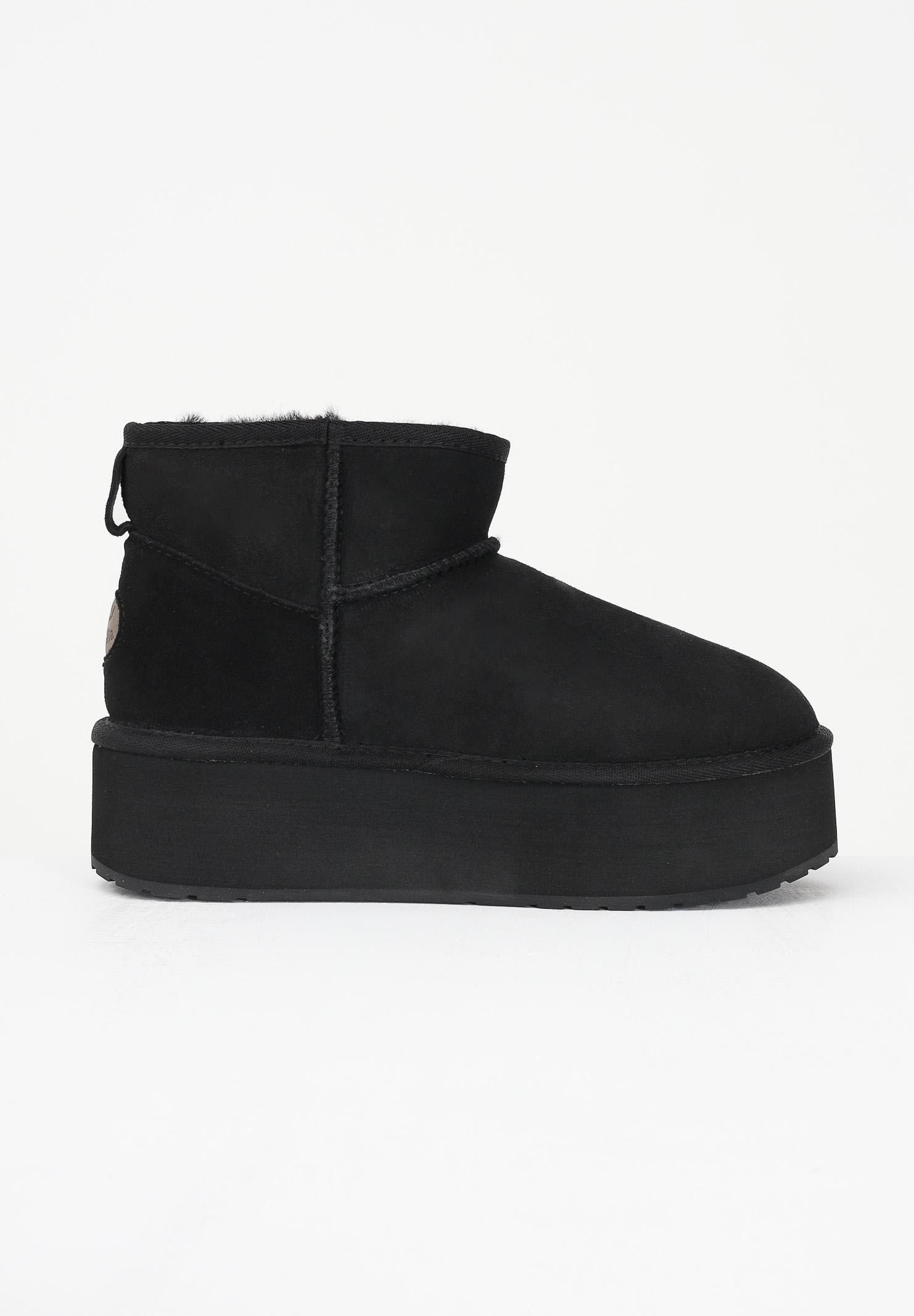 EMU Stivali bassi Stinger Micro Flatform neri da donna W13082 BLAK EMU
