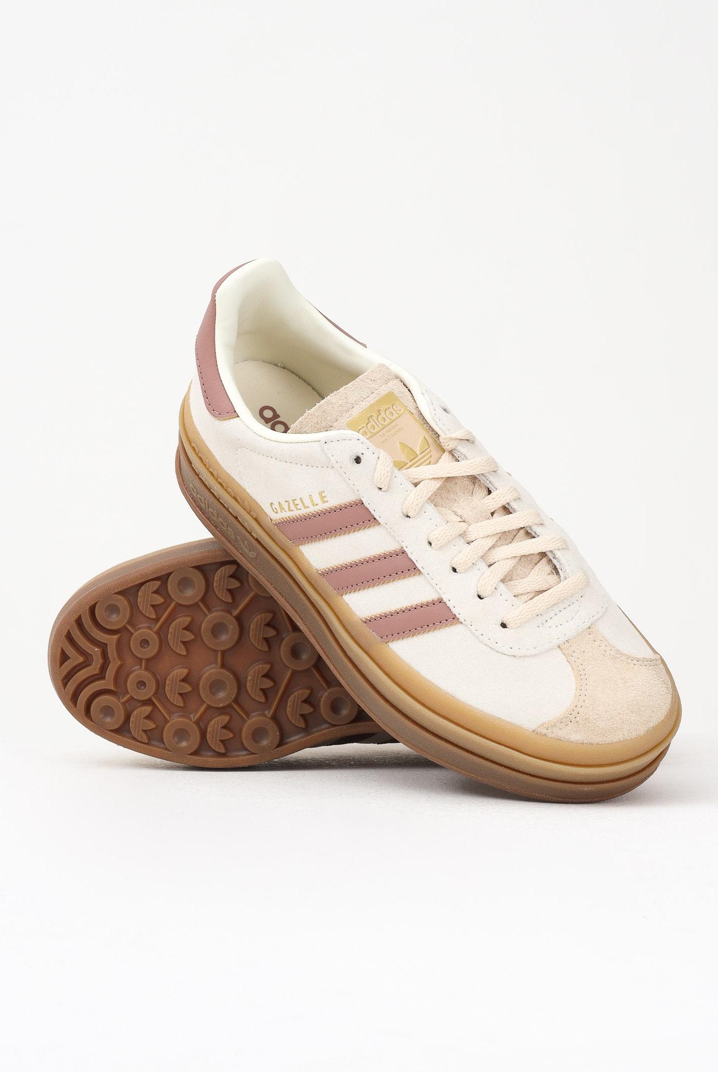 ADIDAS ORIGINALS Sneakers Gazelle Bold beige da donna JS3893 . ADIDAS ORIGINALS