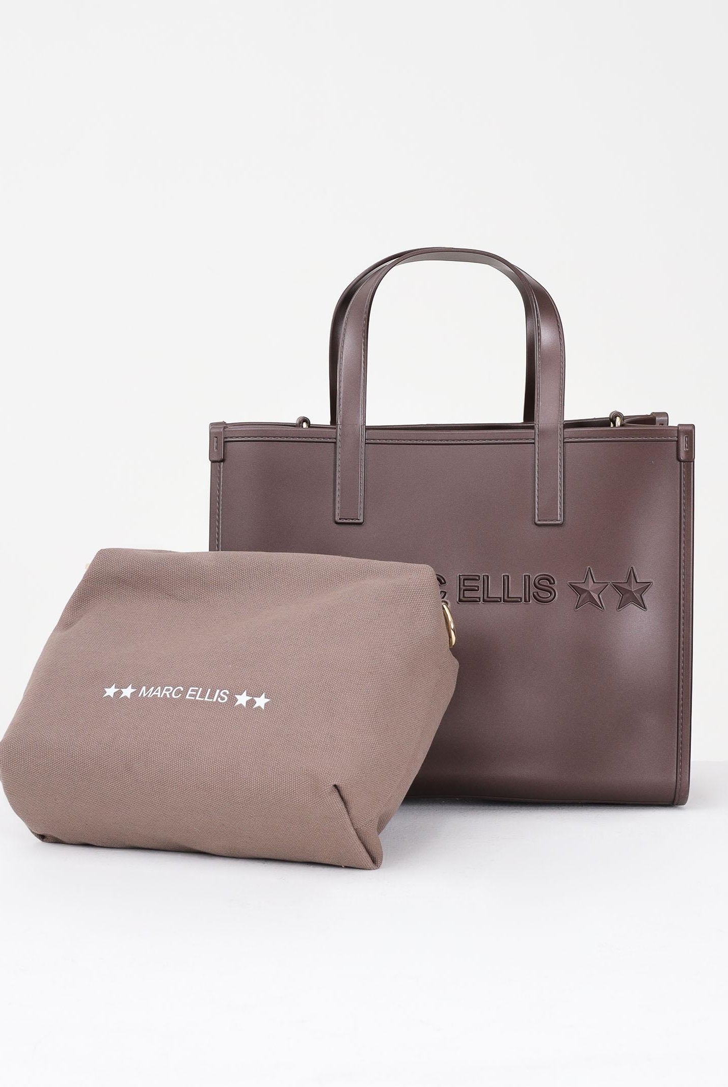 MARC ELLIS Shopper Flat Go marrone da donna FLAT-GO COLIGO MARC ELLIS