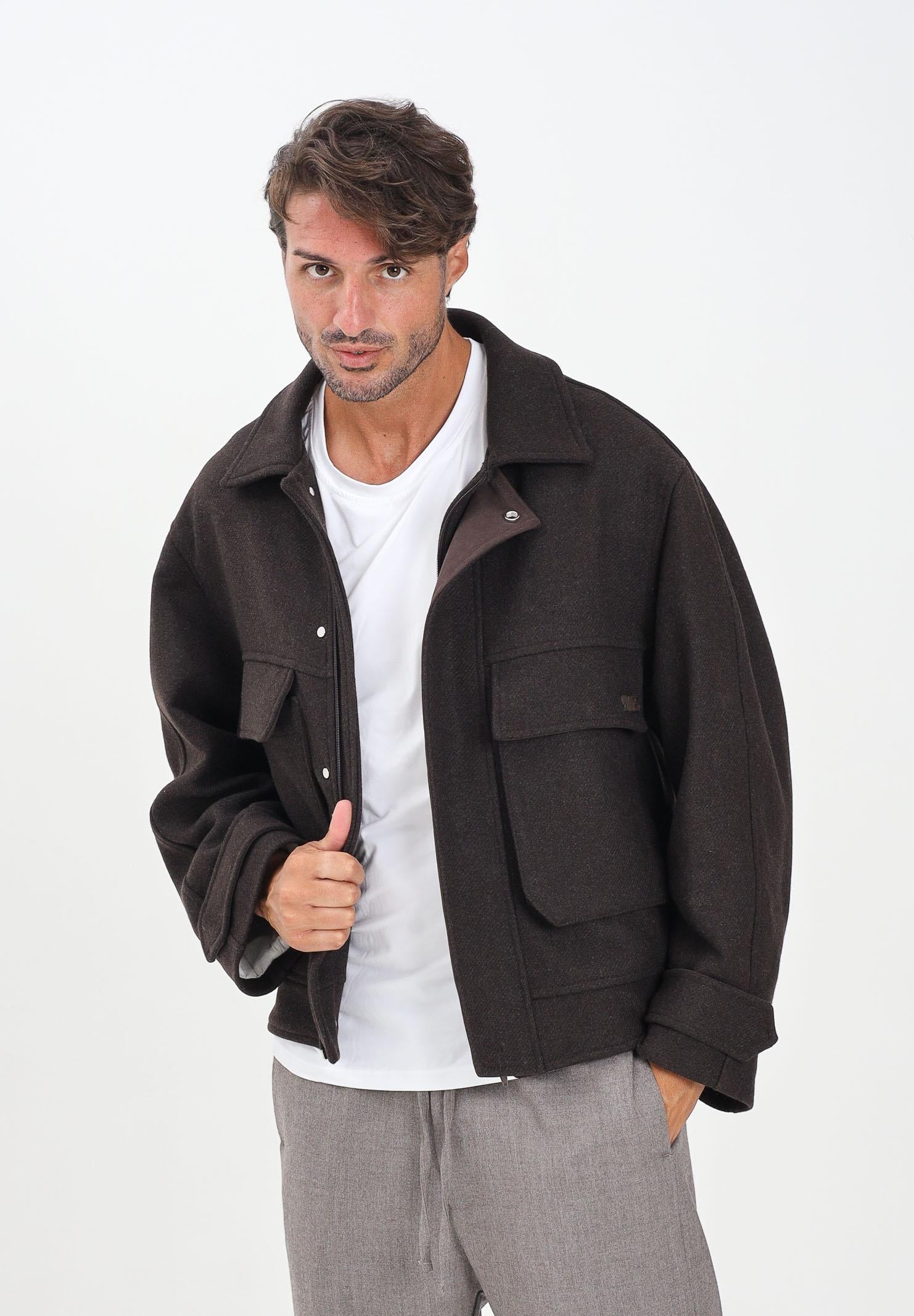 I'M BRIAN Giubbotto marrone da uomo GIU3566 020 I'M BRIAN