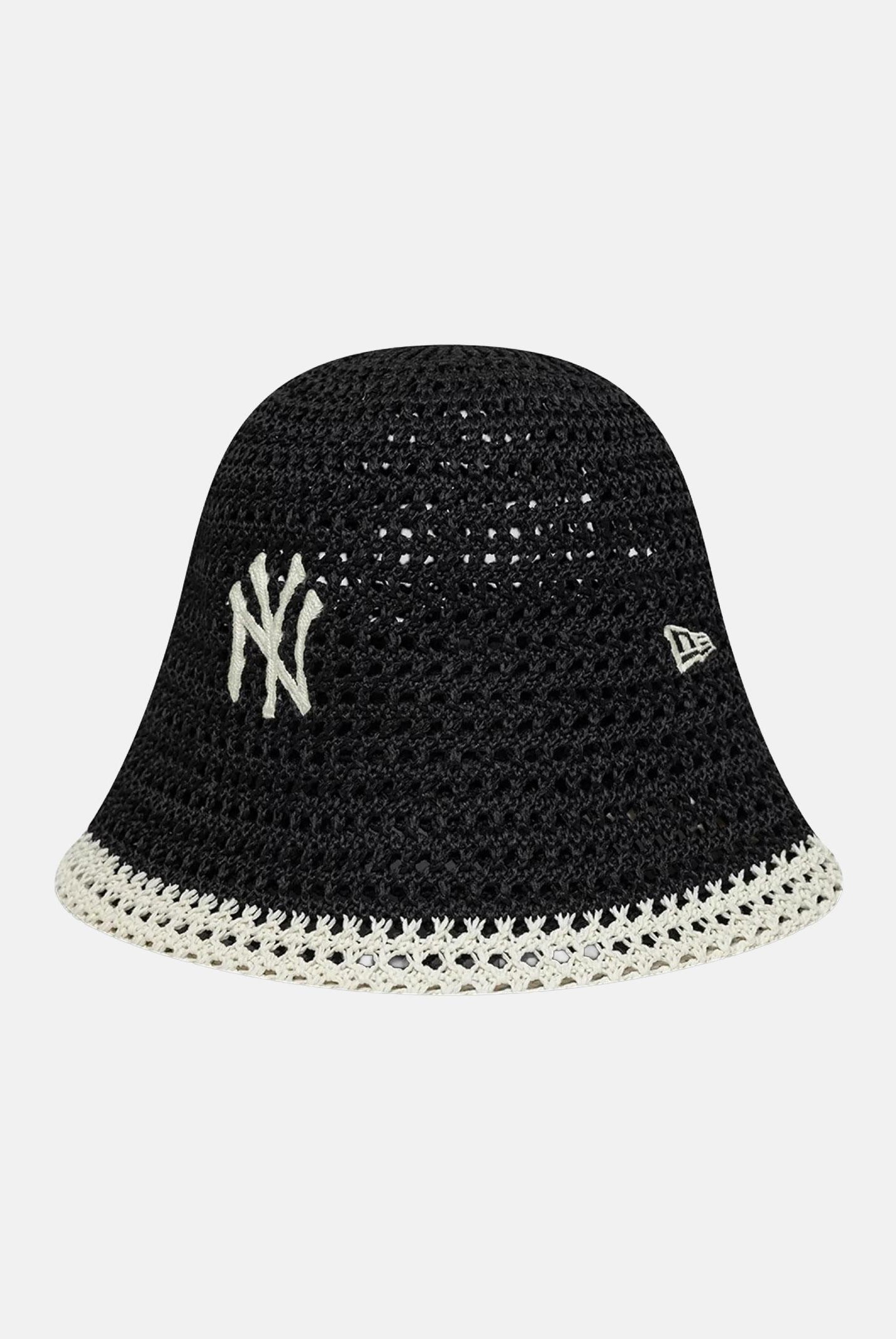 NEW ERA Bucket New York Yankees MLB Knitted Explorer nero da donna 60856287 . NEW ERA