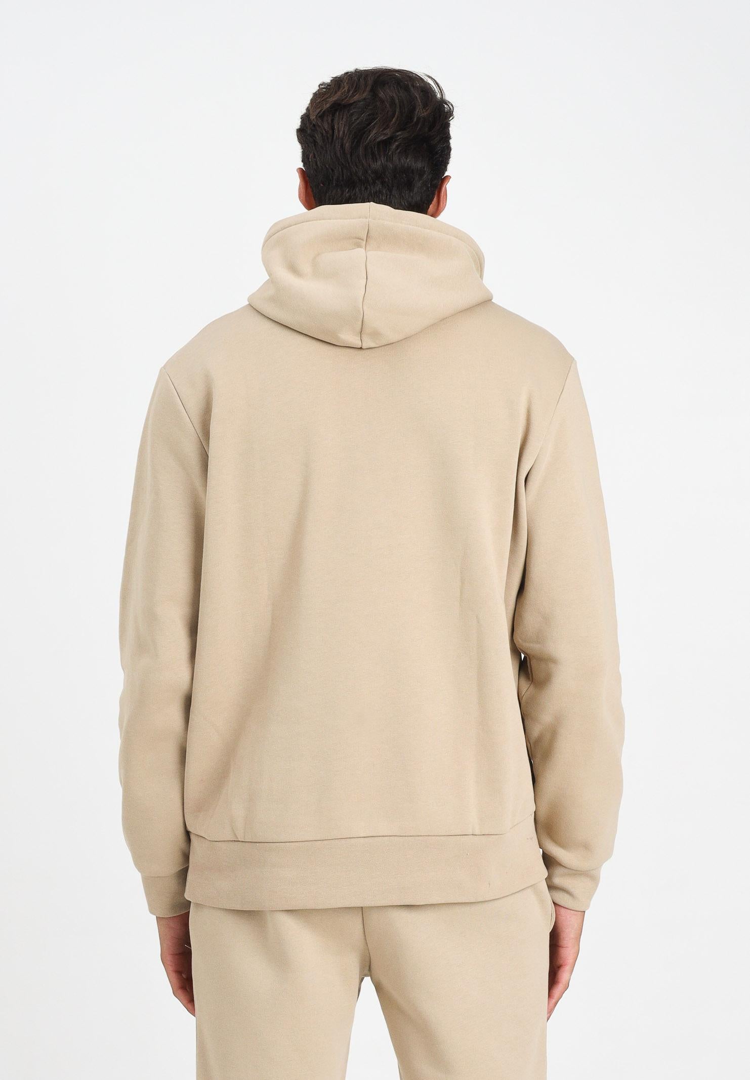 LACOSTE Felpa con cappuccio beige per uomo e donna SH9623 02S LACOSTE