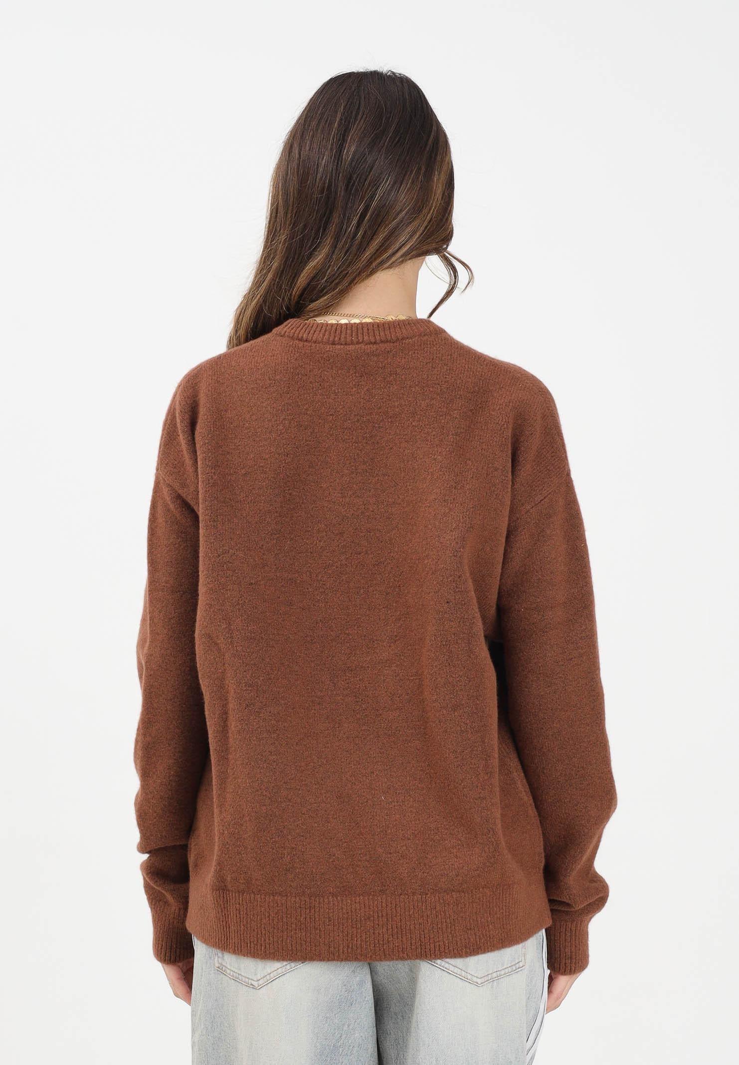 ADIDAS ORIGINALS Maglione girocollo Athletic Dept marrone da donna KF2340 . ADIDAS ORIGINALS