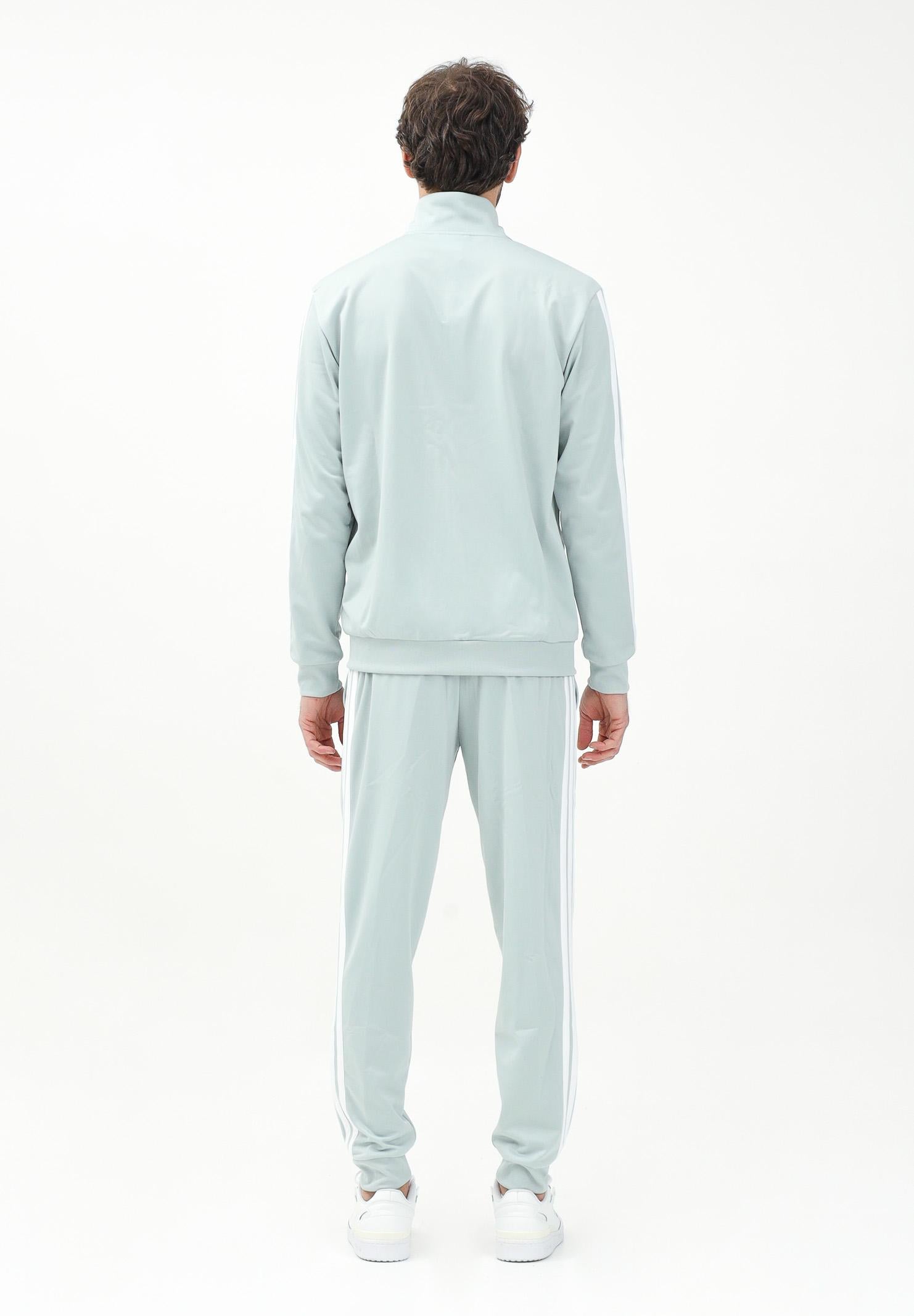 ADIDAS PERFORMANCE Tuta Sportswear Basic 3-Stripes Tricot grigia da uomo JC9208 ADIDAS PERFORMANCE