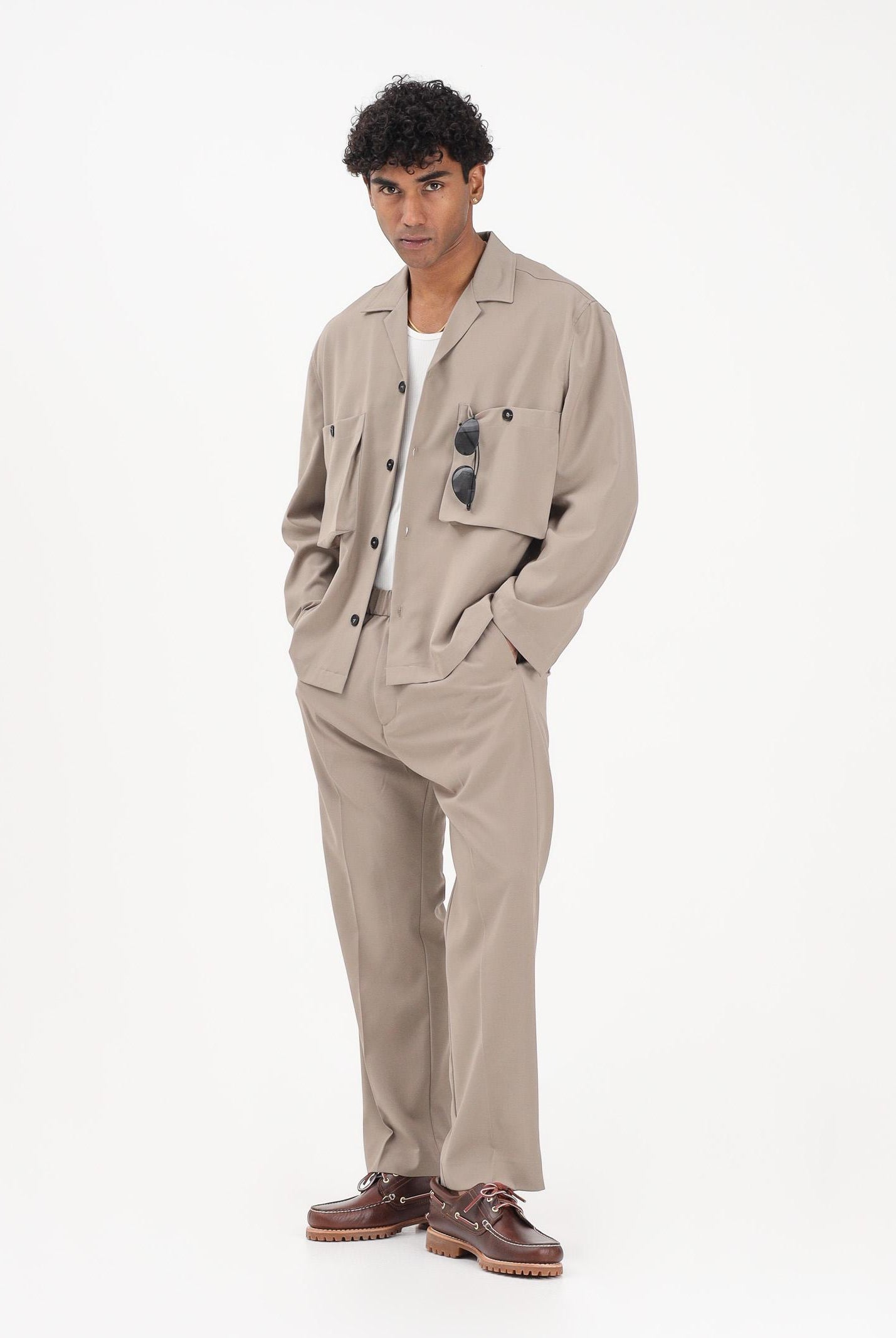 I'M BRIAN Pantalone beige da uomo PA3692 TA I'M BRIAN