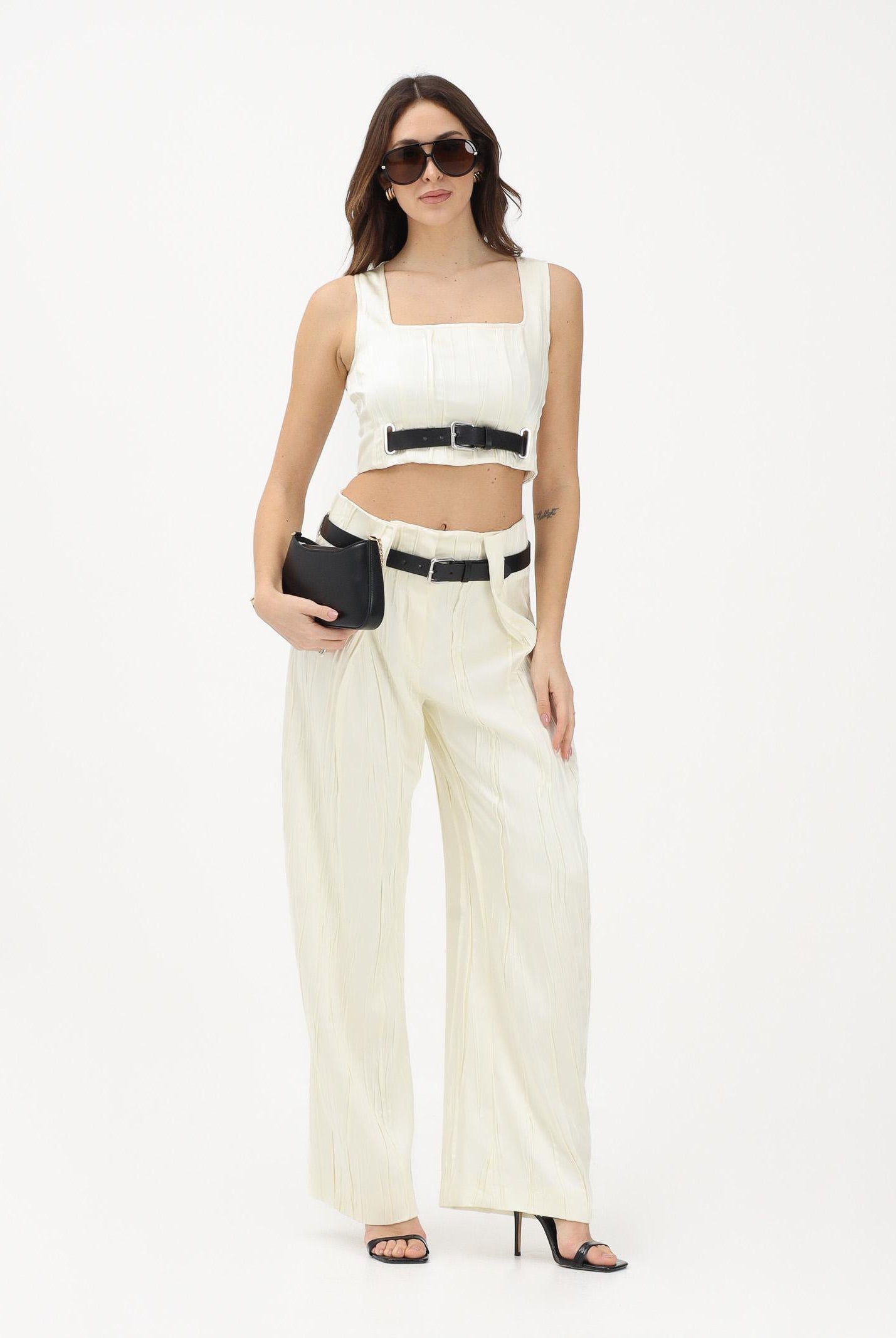 SPORTMAX Pantalone elegante SPXLESENA avorio da donna 2612131022600 001 SPORTMAX
