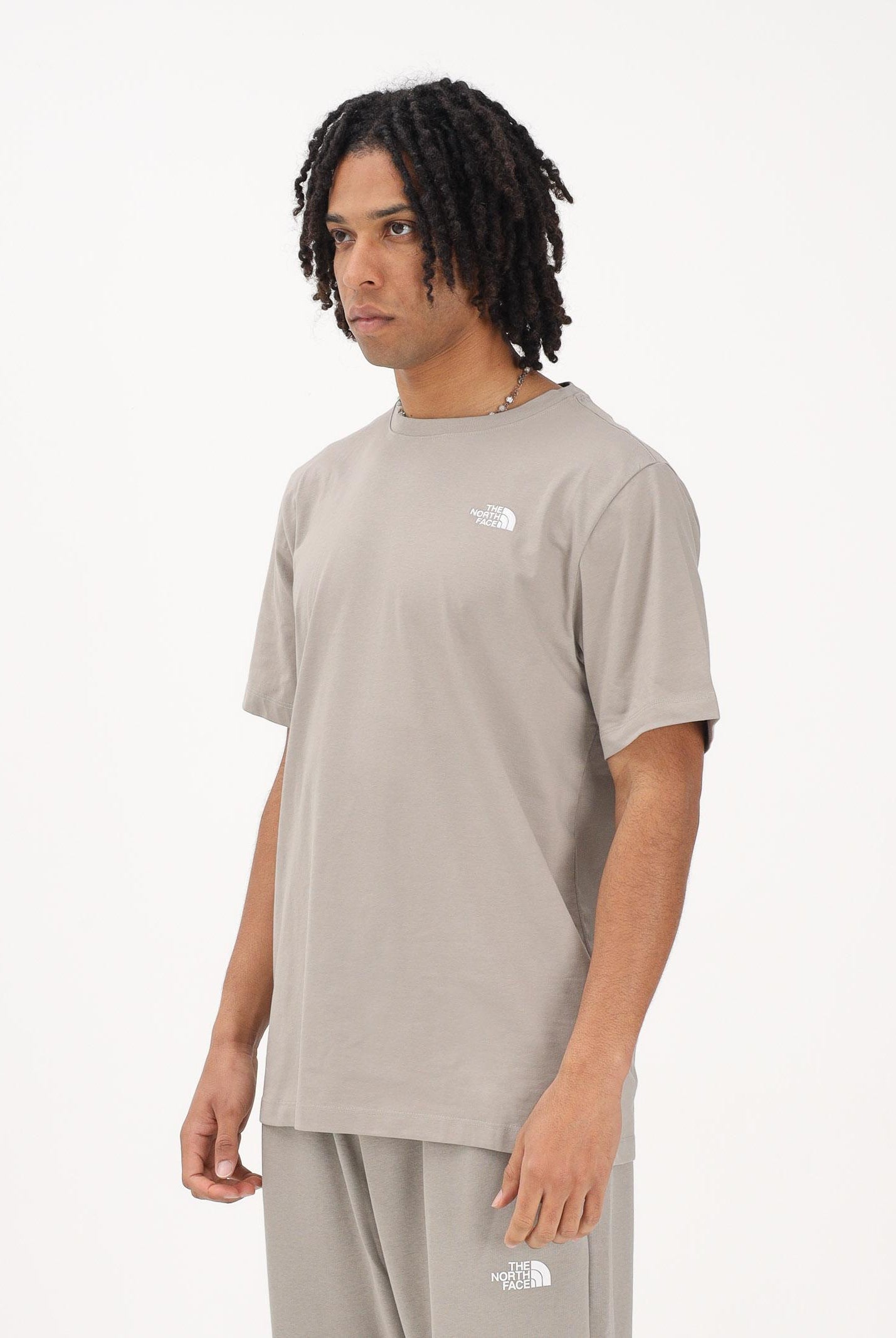 THE NORTH FACE T-shirt a manica corta Evolution Simple Dome Regular fango da uomo NF0A8CZ22MB1 . THE NORTH FACE
