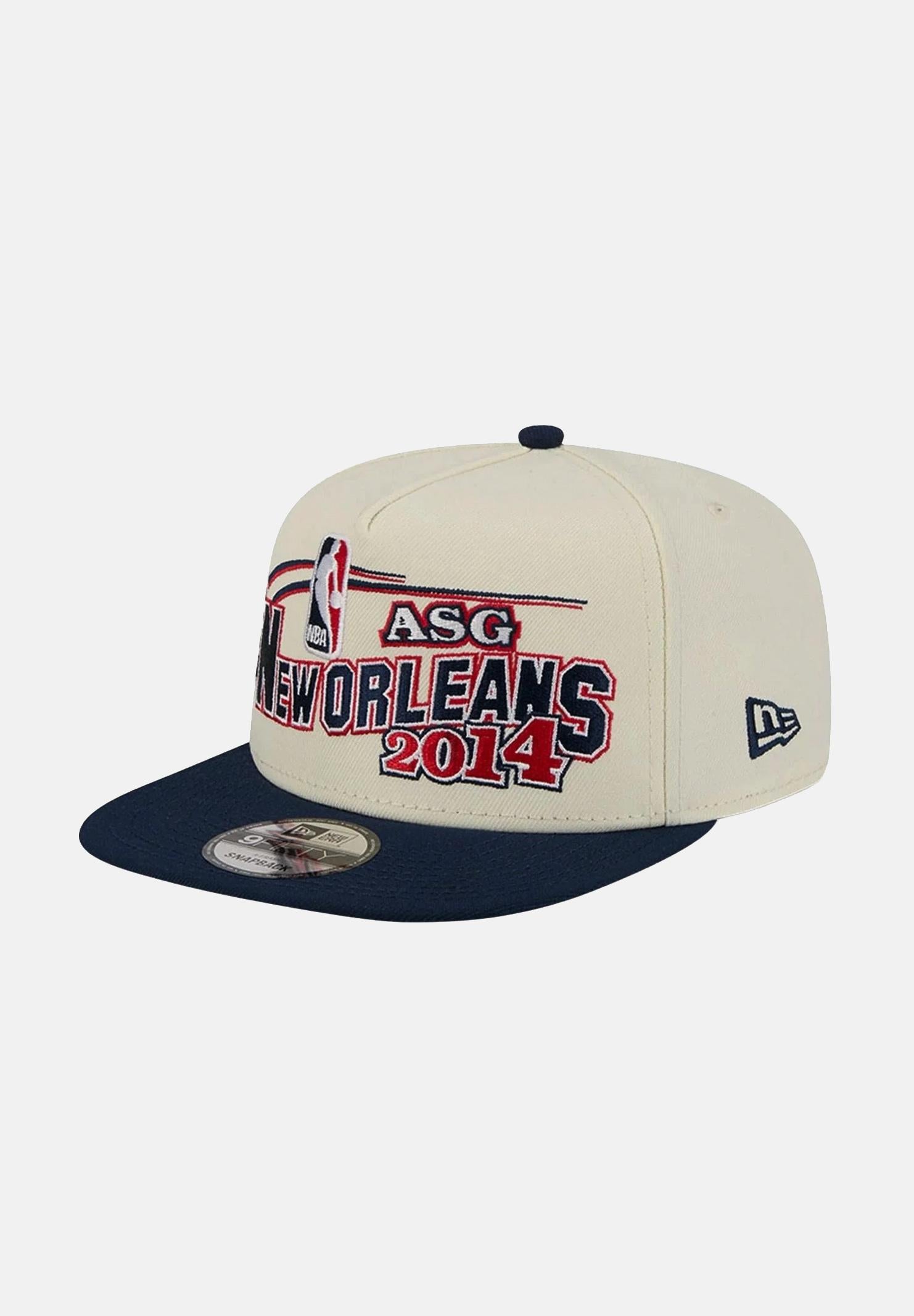 NEW ERA Cappello con visiera 9FIFTY A-Frame New Orleans Pelicans NBA Hardwood Classic All Star Game panna uomo e donna 60856474 . NEW ERA