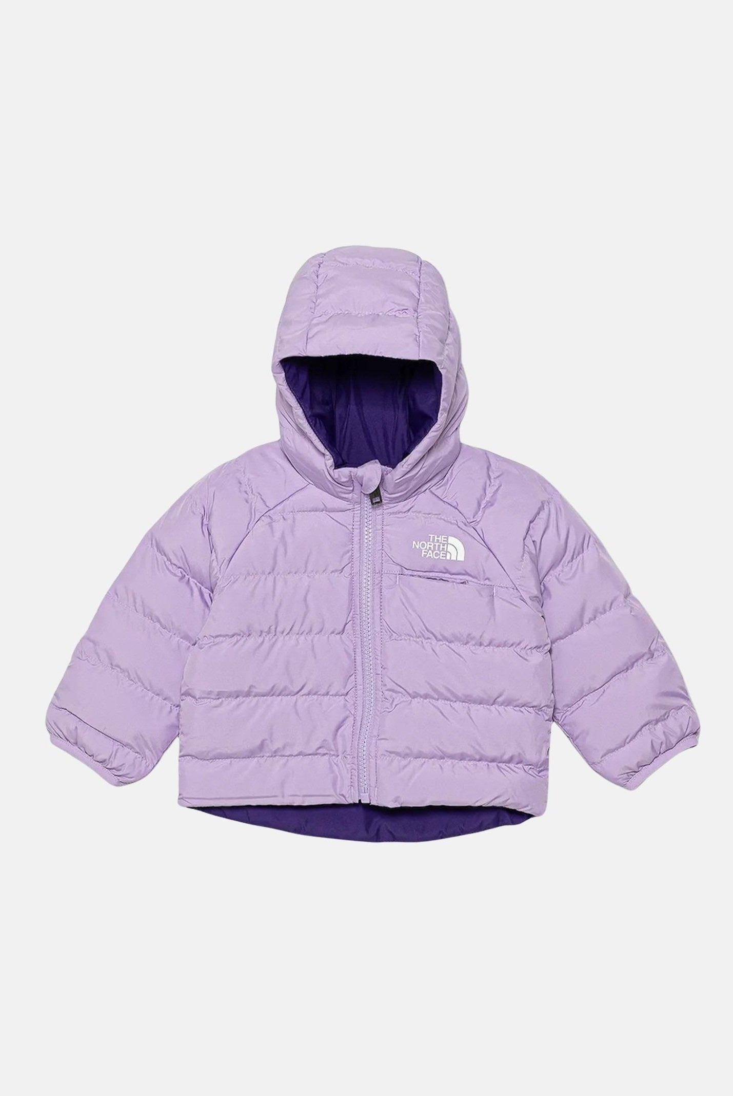 THE NORTH FACE Piumino reversibile Perrito lilla e viola da neonato NF0A88W3QZI1 . THE NORTH FACE