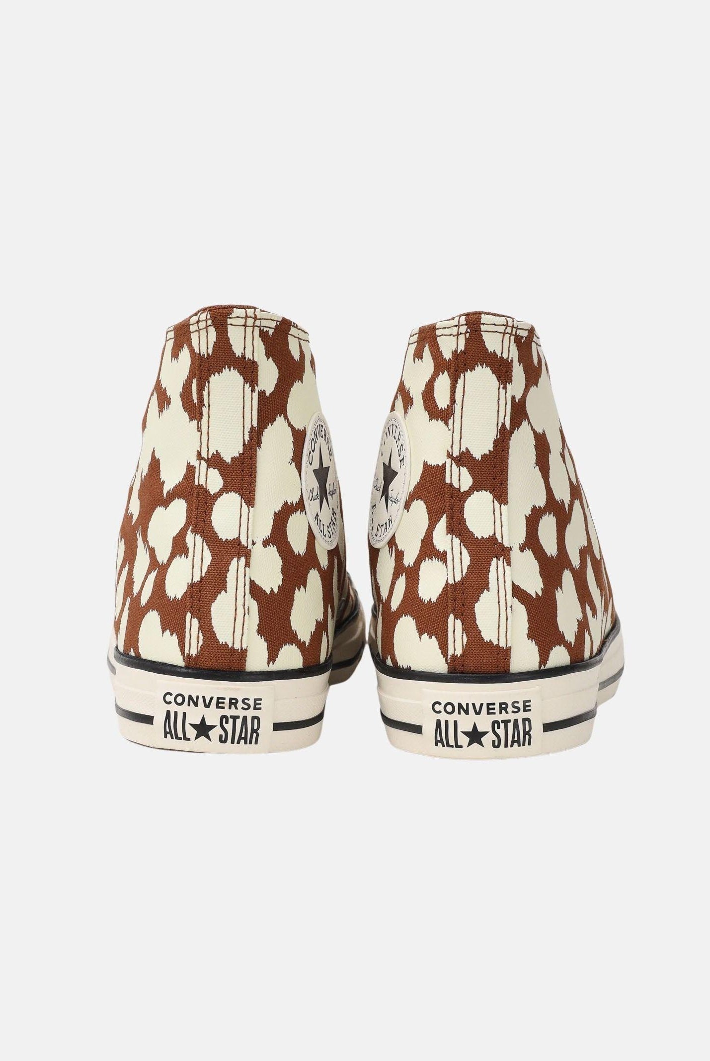 CONVERSE Sneakers Chuck Taylor All Star Animal Print High Top panna e marroni da donna A17924C . CONVERSE
