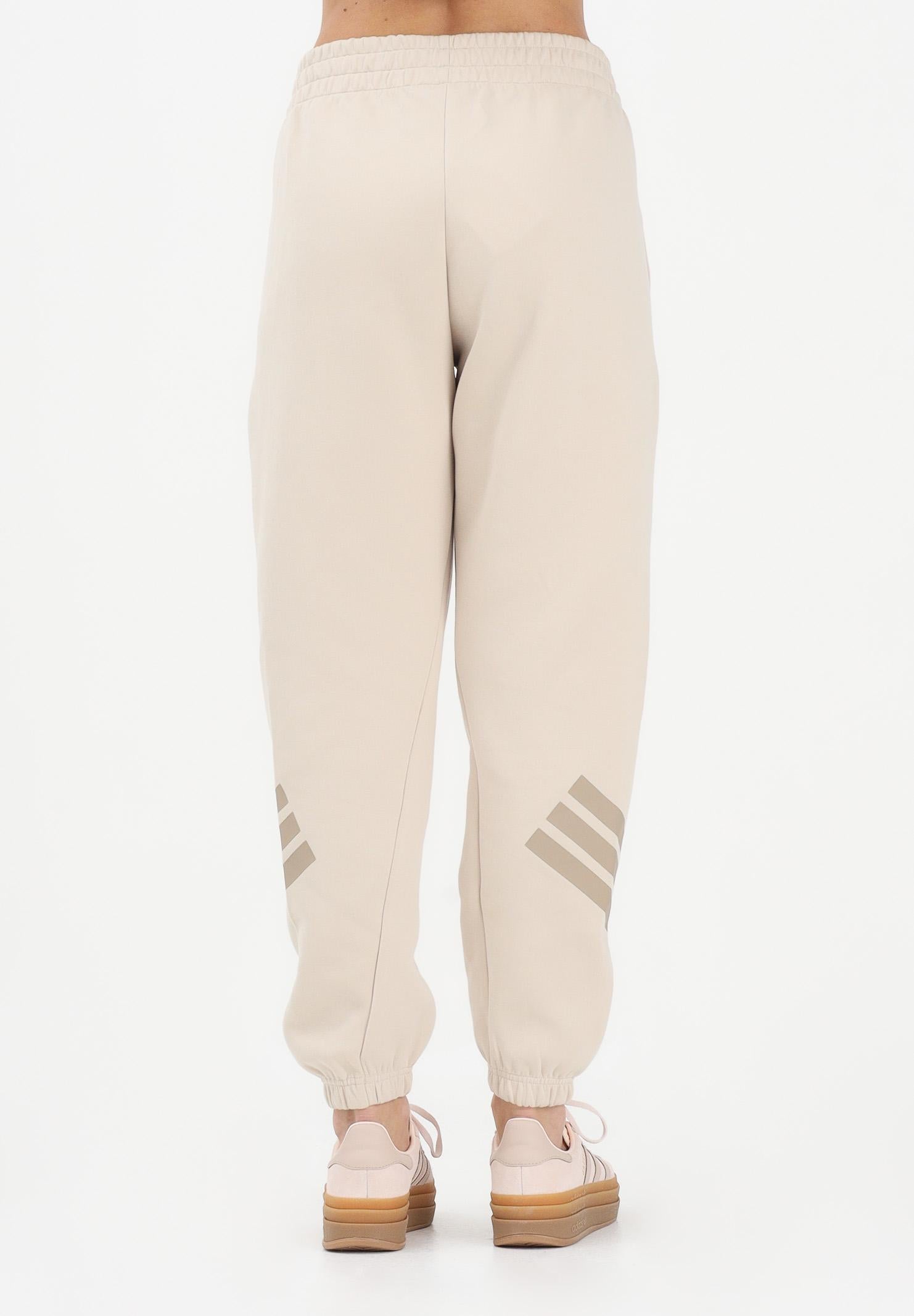 ADIDAS PERFORMANCE Pantalone sportivo Future Icons 3-Stripes beige da donna KD7676 . ADIDAS PERFORMANCE