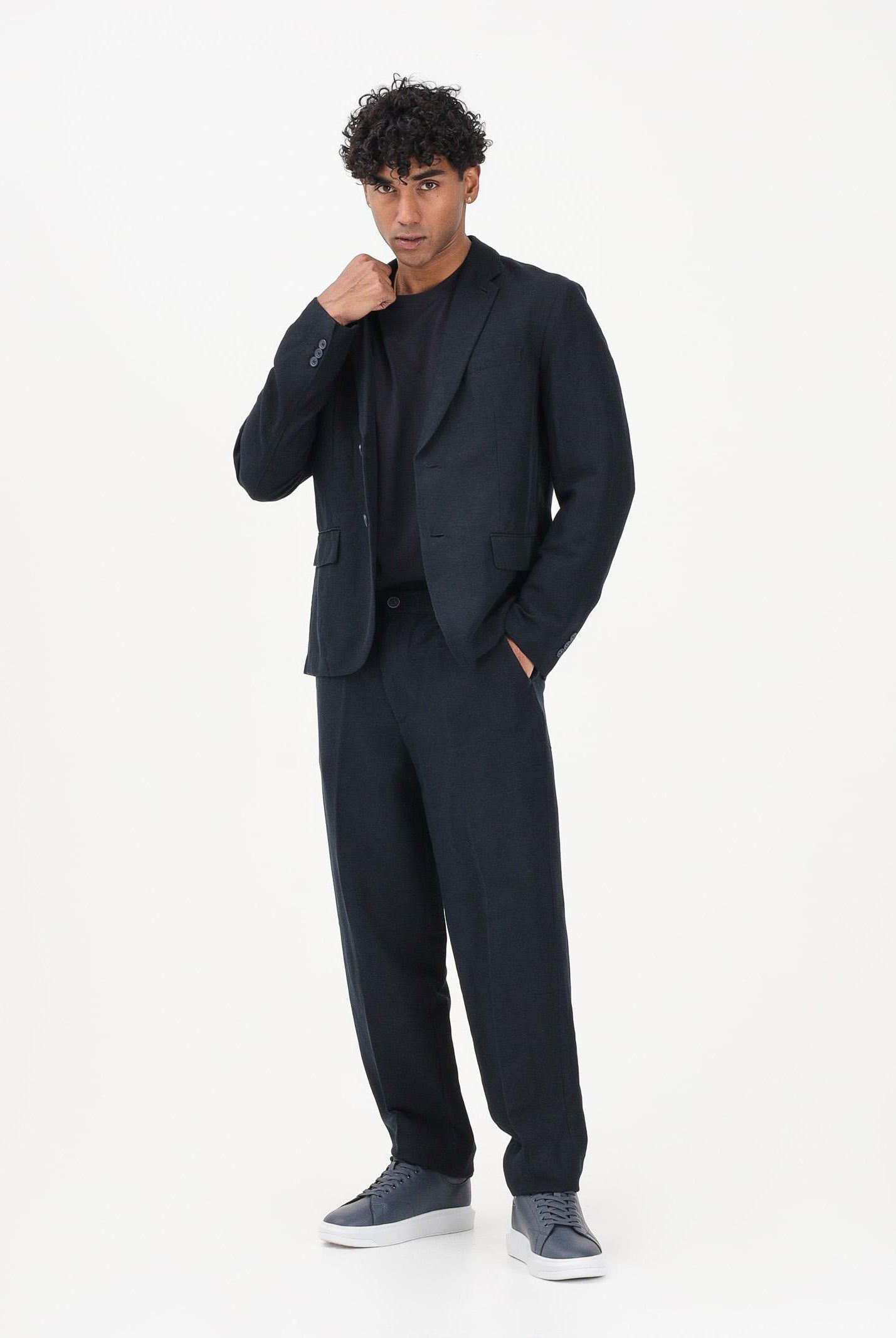 ARMANI EXCHANGE Pantalone elegante blu da uomo 8NZP15ZNFNZ 1583 ARMANI EXCHANGE