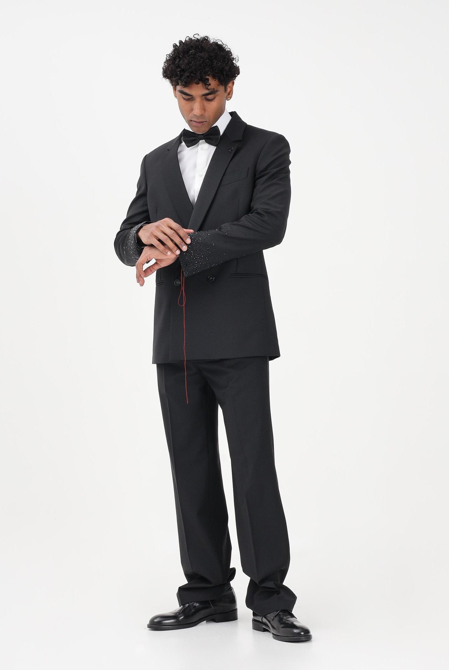 PATRIZIA PEPE Pantalone elegante (IM)PERFECTION nero da uomo 5P507RA1WK K102 PATRIZIA PEPE