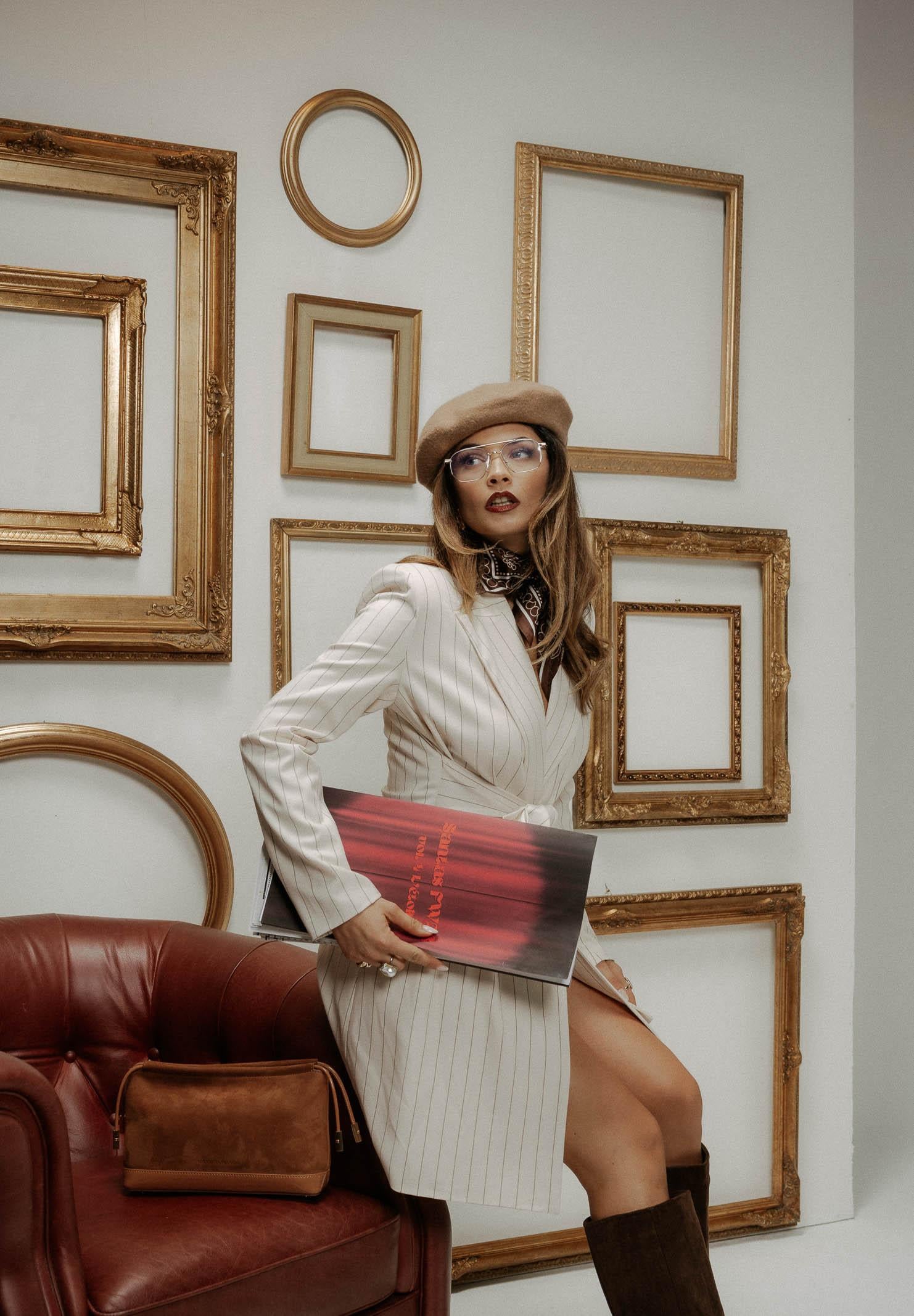 SANTAS Abito corto HÉROÏNE panna da donna PV2604 PA SANTAS