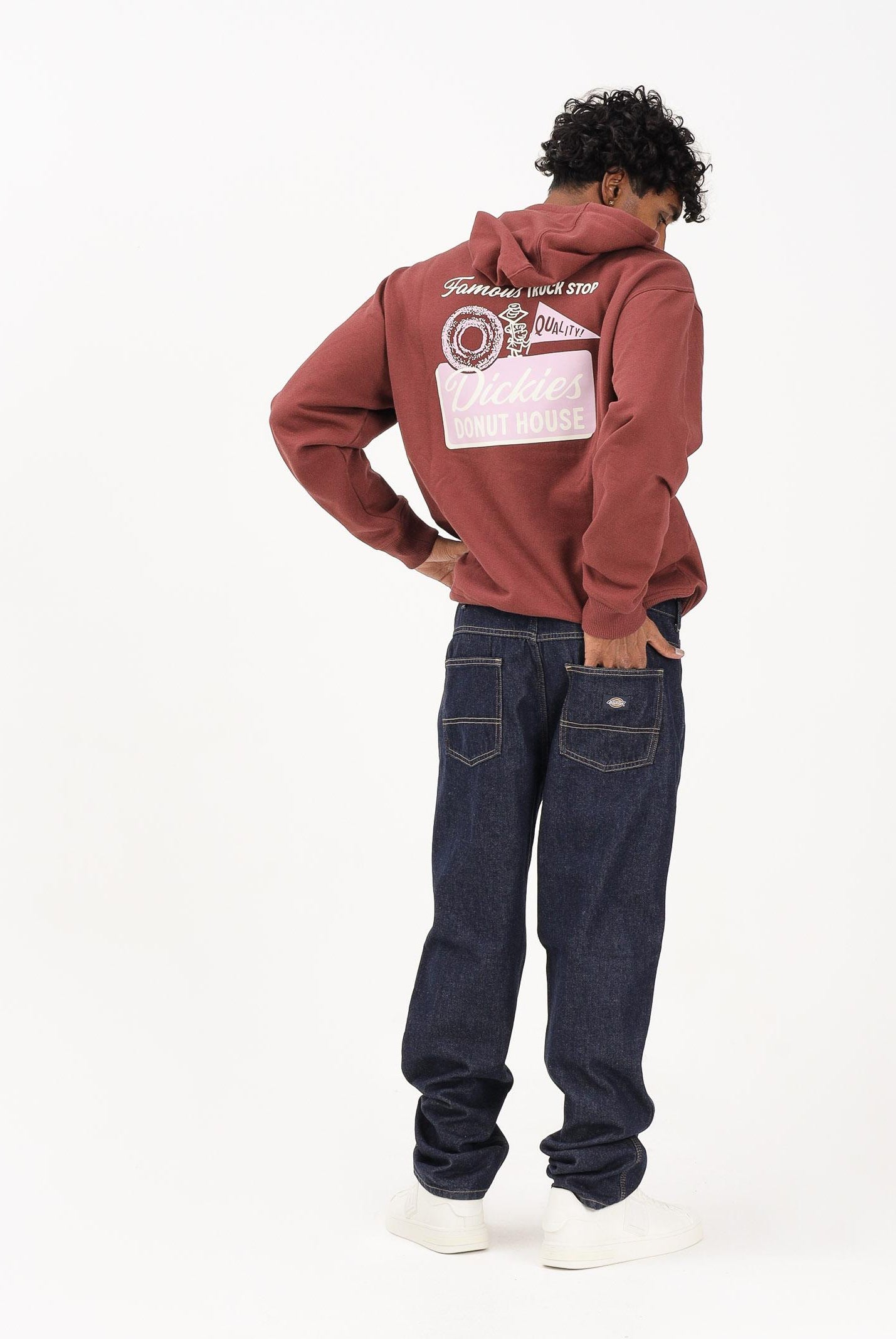 DICKIES Houston Jeans in denim scuro da uomo DK0A4XFLRIN1 DIckies