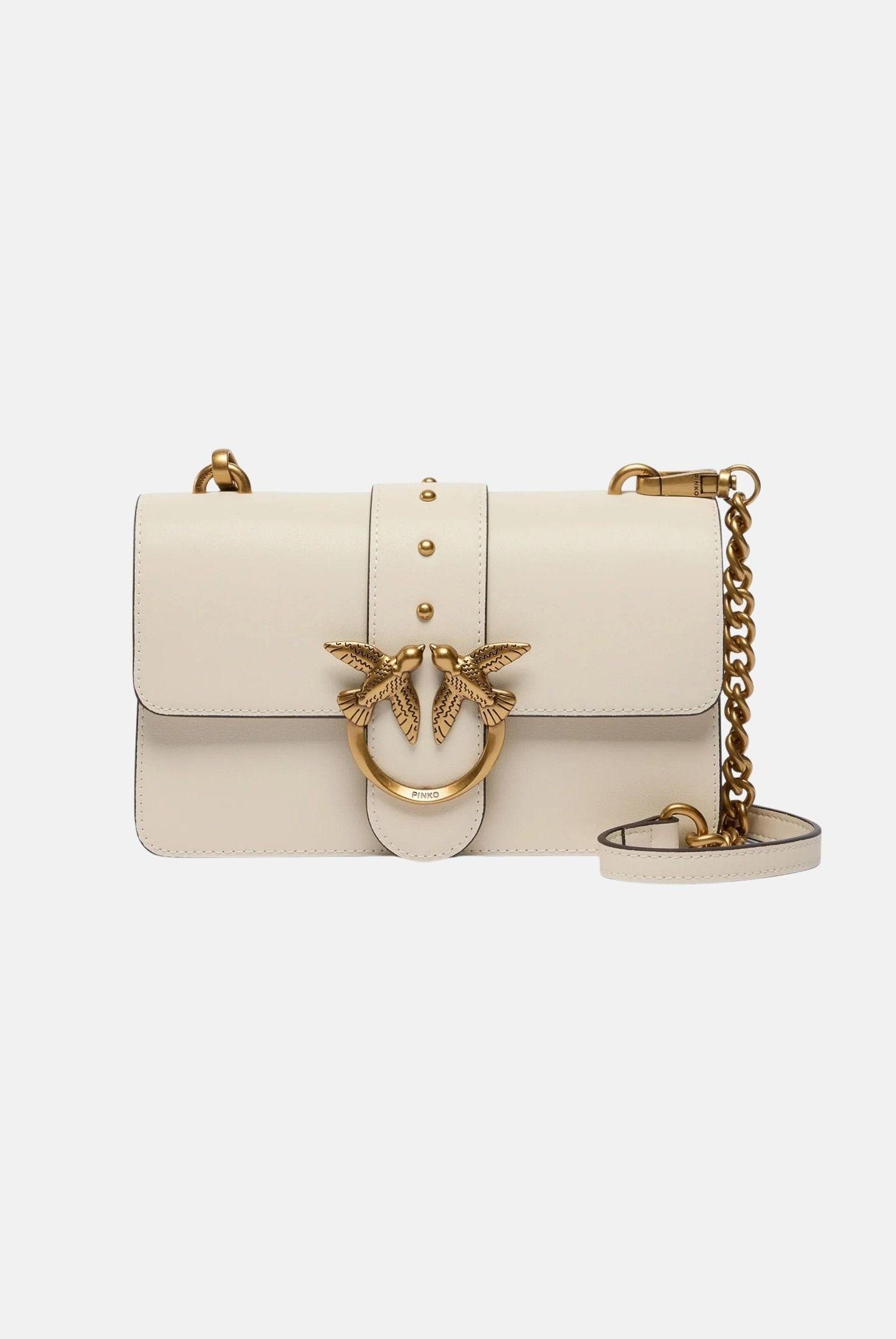 PINKO Borsa a tracolla Mini Love Bag One panna da donna 105856A0F1 Z14Q PINKO