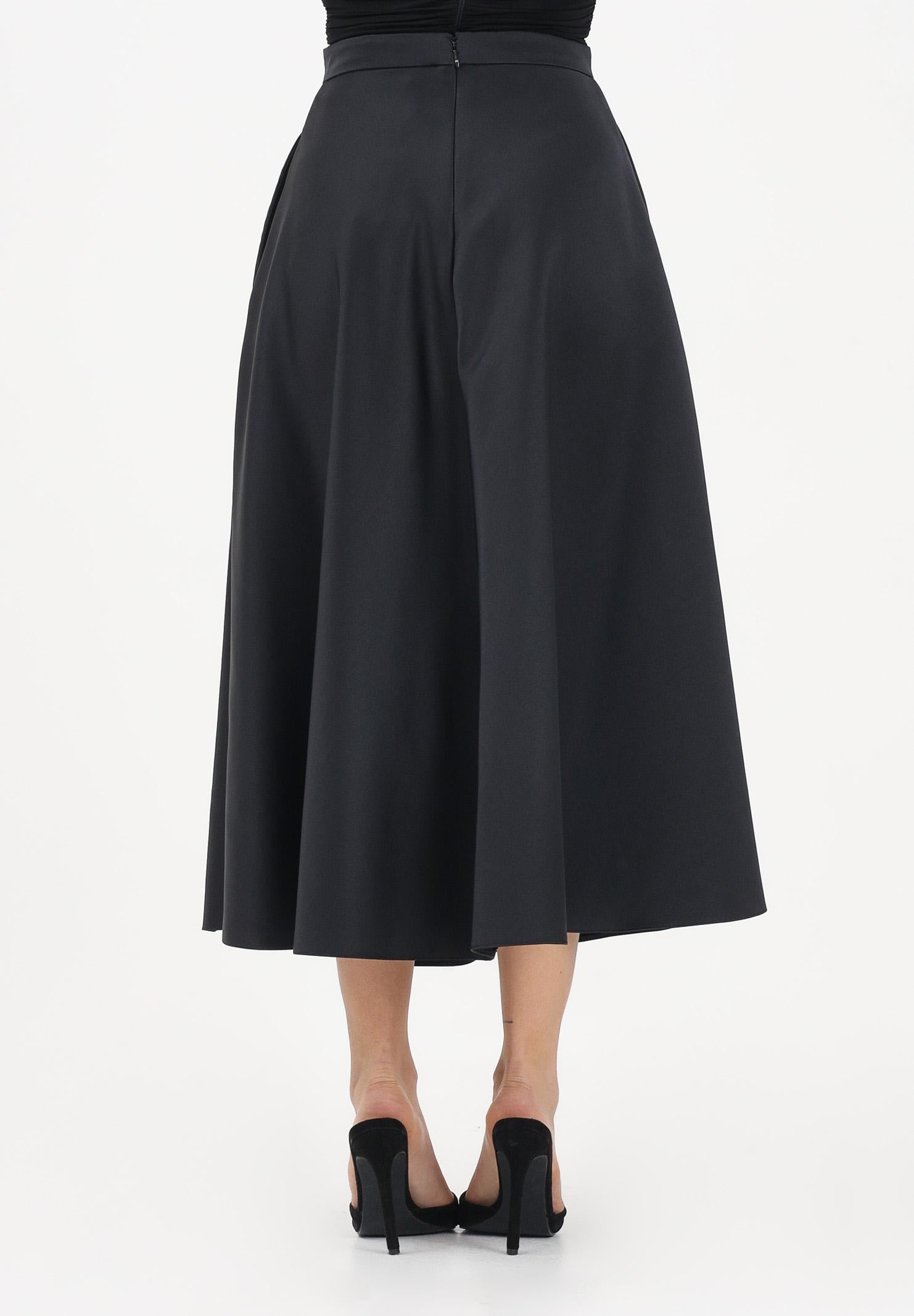 ELISABETTA FRANCHI Gonna midi nera da donna GO15661E2 110 ELISABETTA FRANCHI